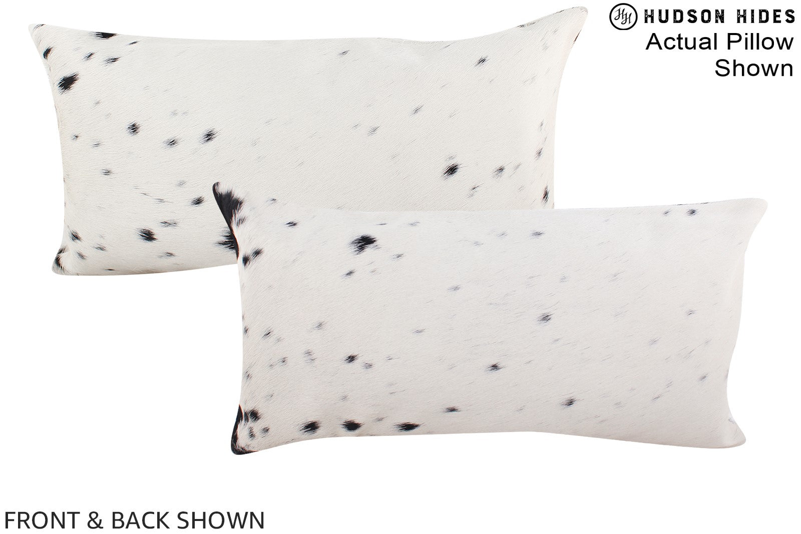 Black and White Cowhide Pillow #A15417