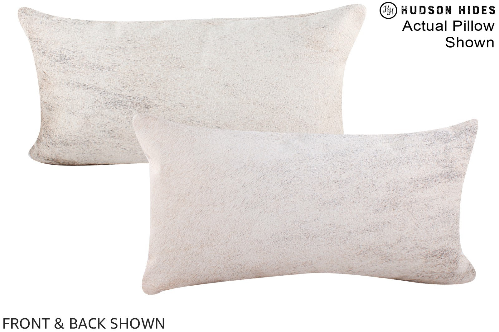 Grey Cowhide Pillow #A15522