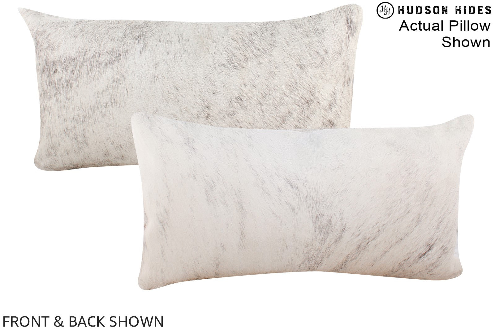 Grey Cowhide Pillow #A15535