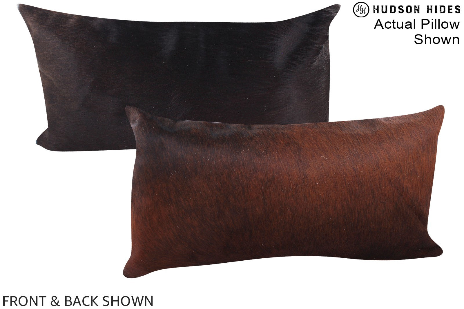 Chocolate Cowhide Pillow #A15541