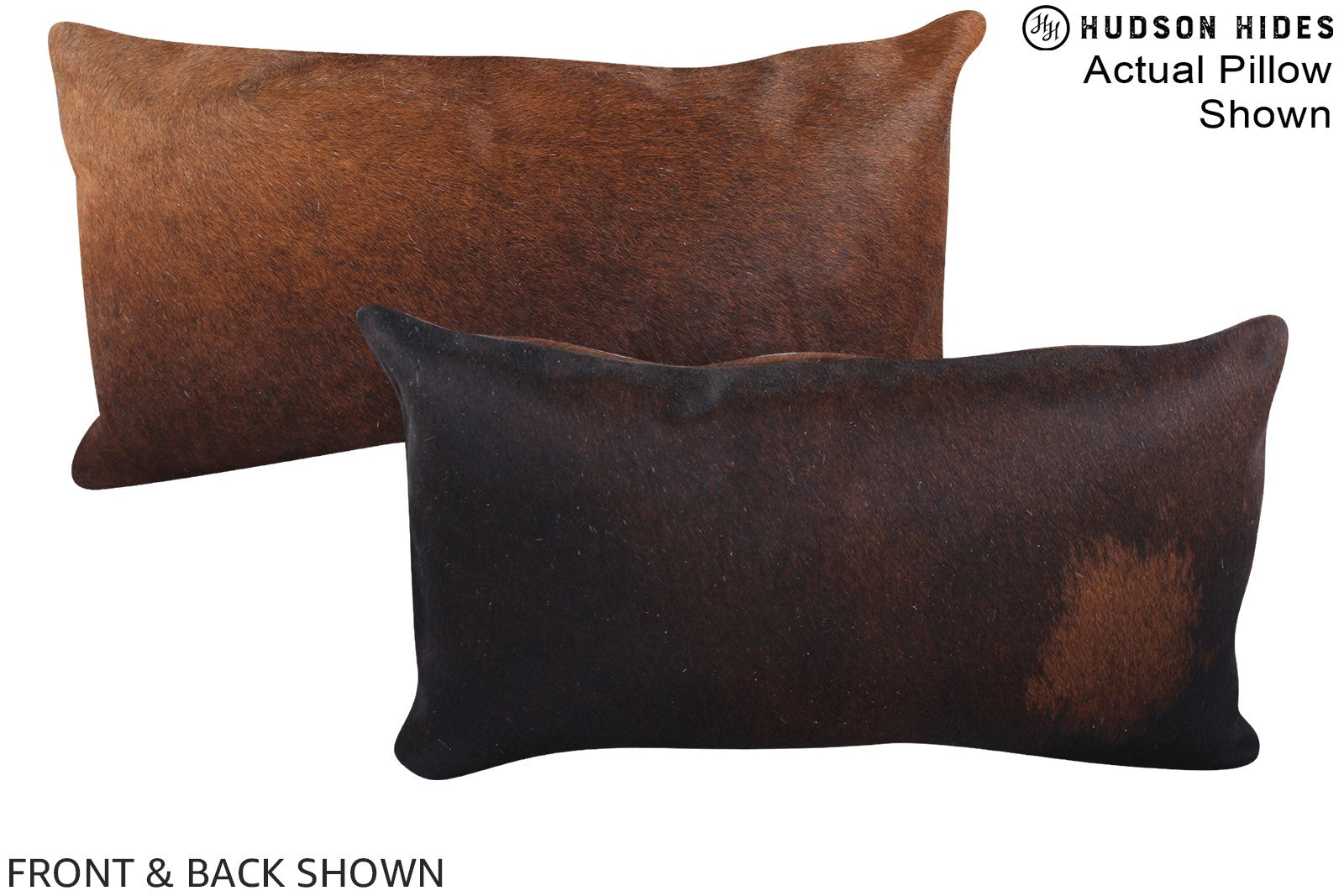 Chocolate Cowhide Pillow #A15555