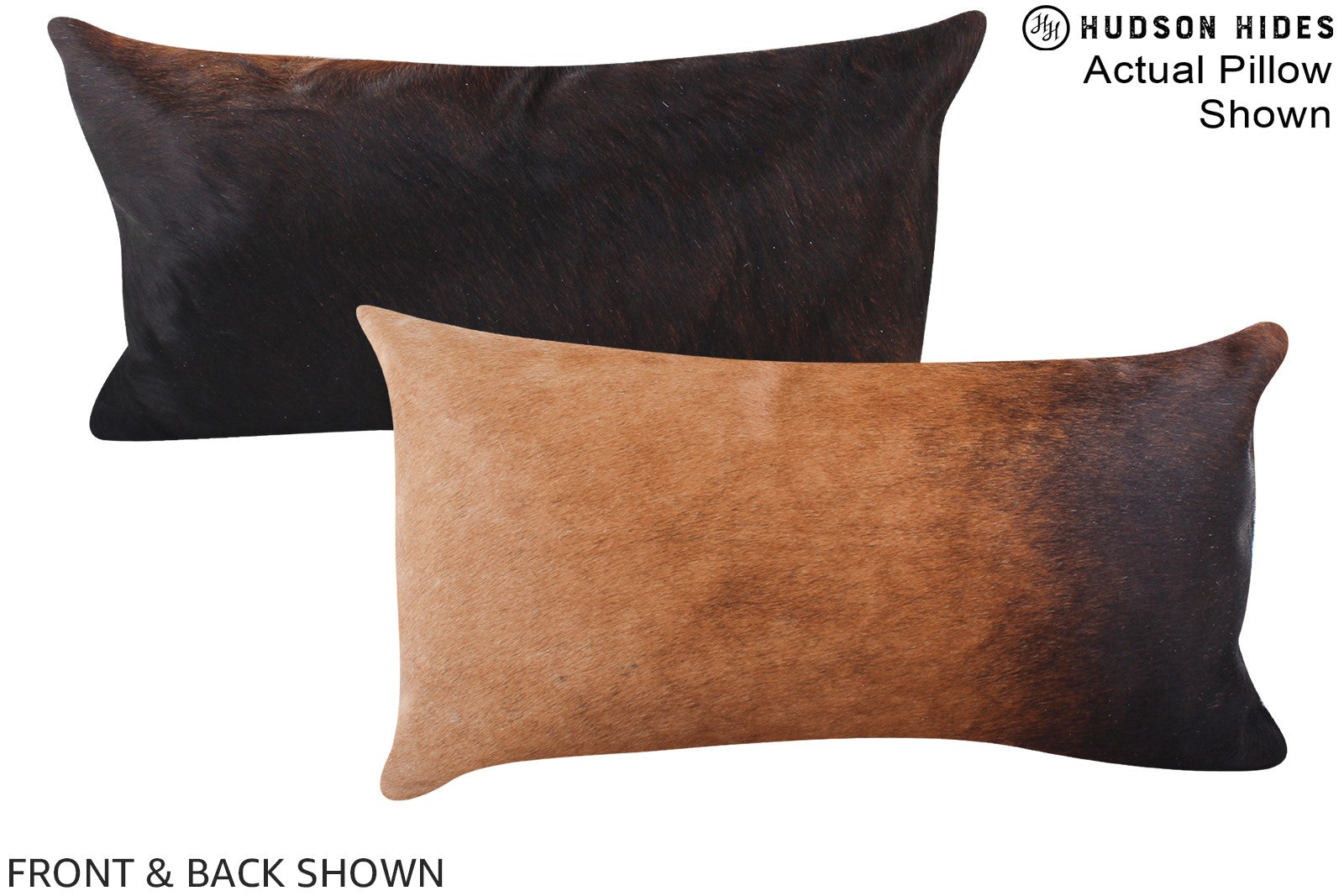 Chocolate Cowhide Pillow #A15569