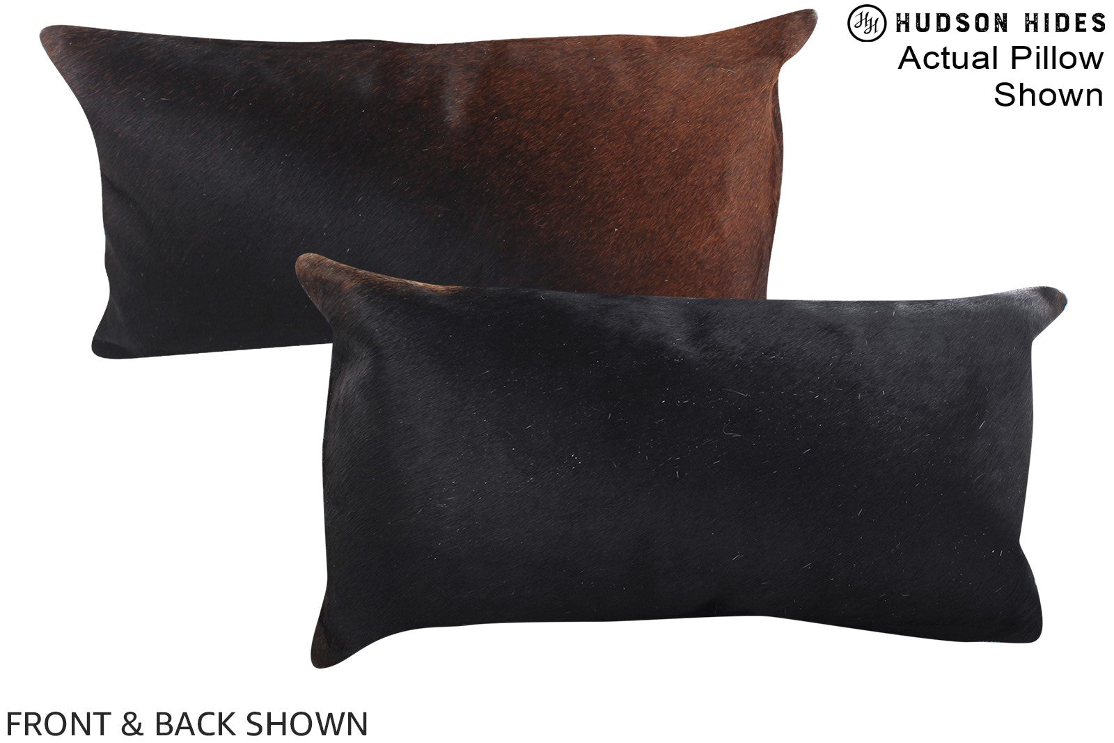 Chocolate Cowhide Pillow #A15698