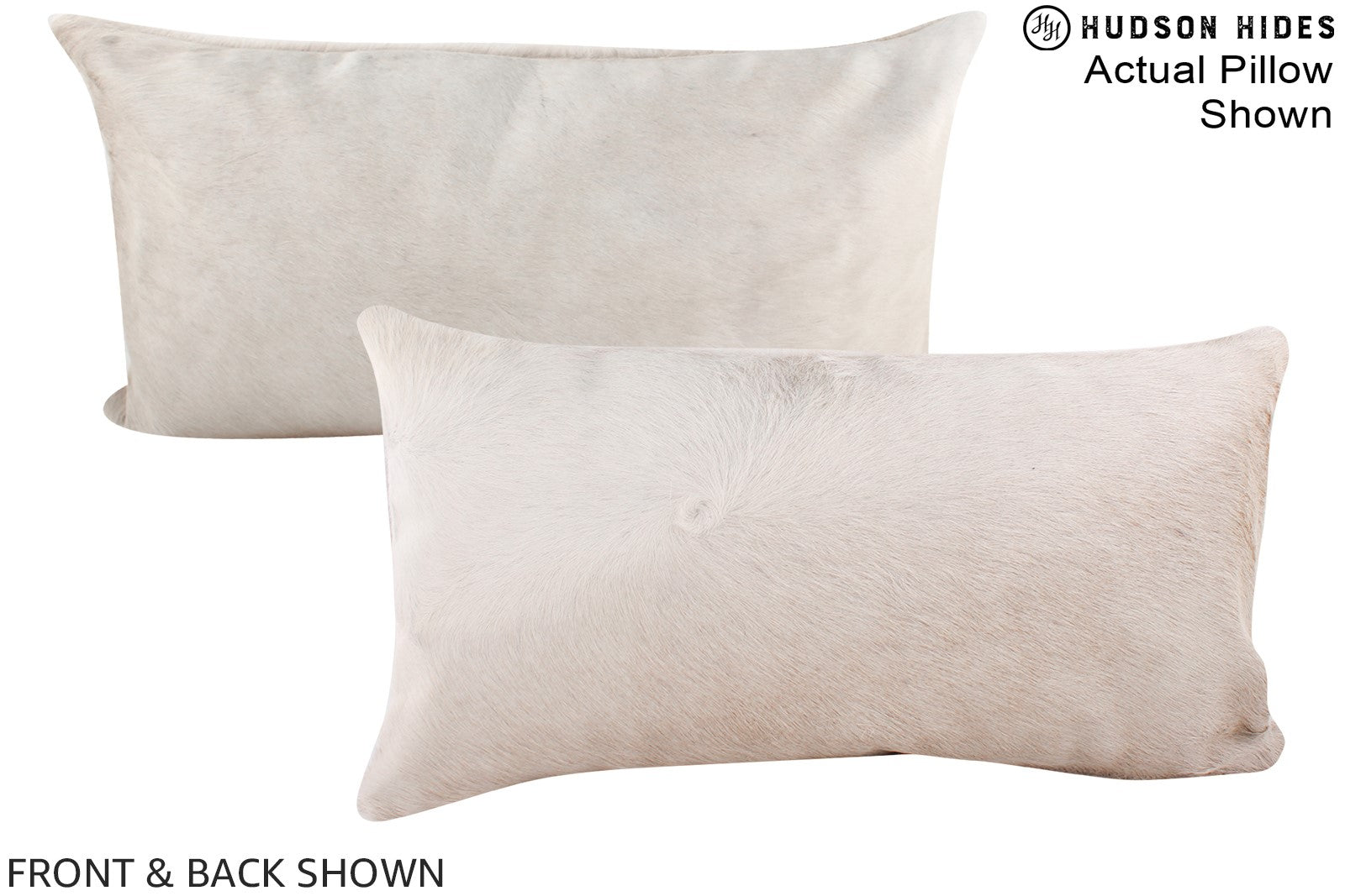 Champagne Cowhide Pillow #A15987