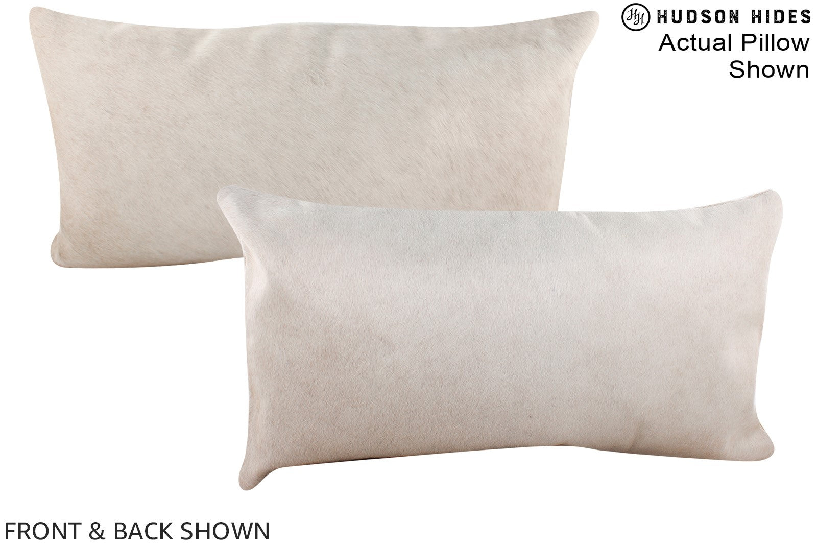 Champagne Cowhide Pillow #A16115