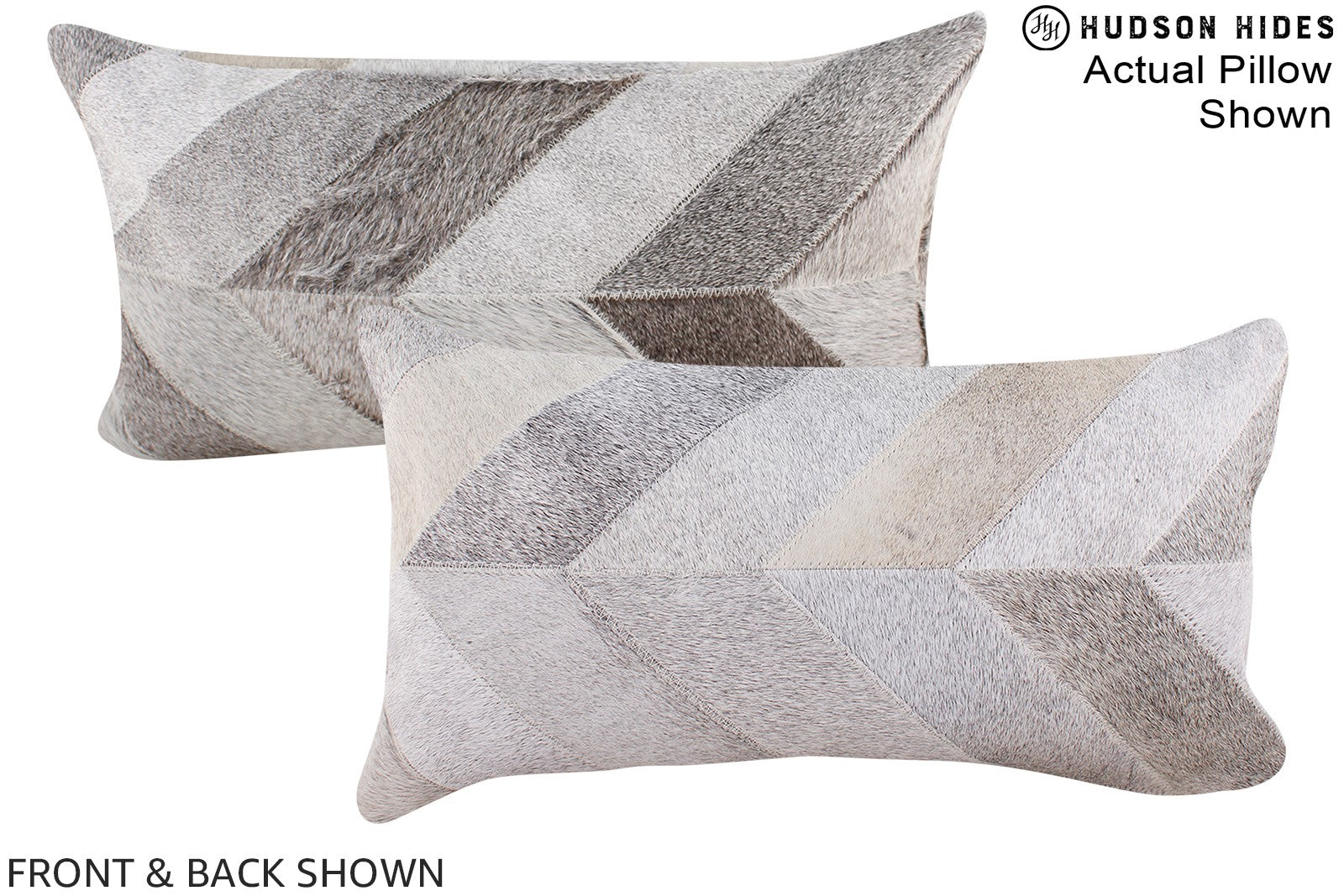 Patchwork Cowhide Pillow #A16162