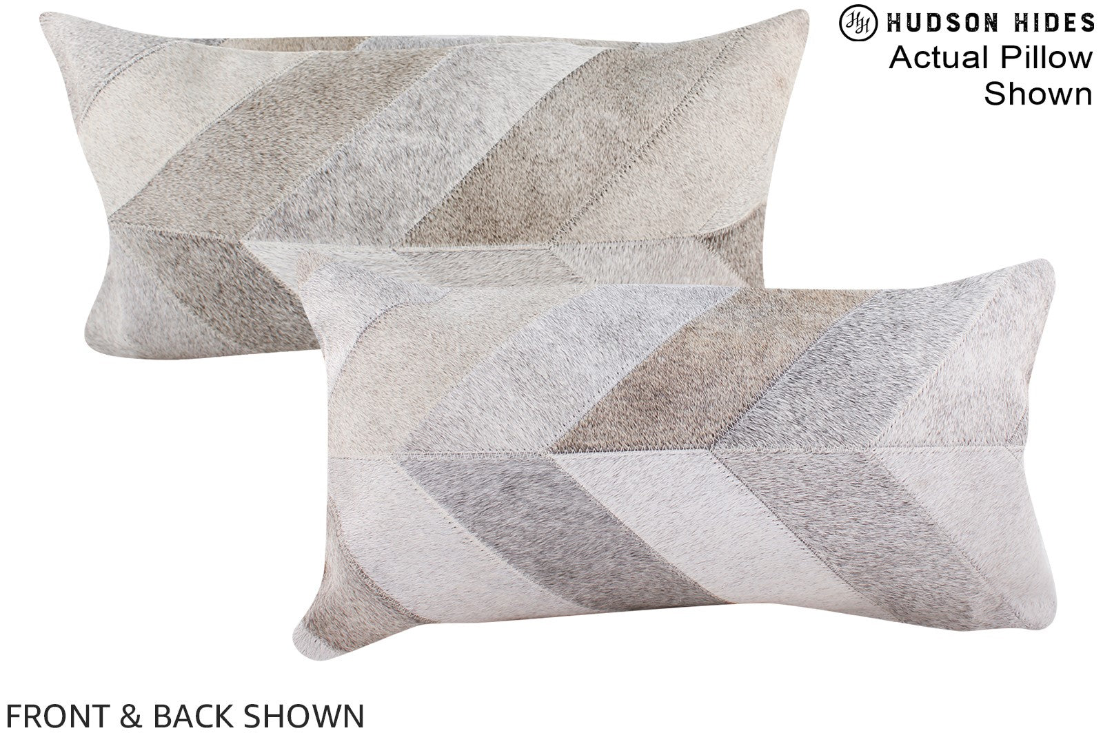 Patchwork Cowhide Pillow #A16207