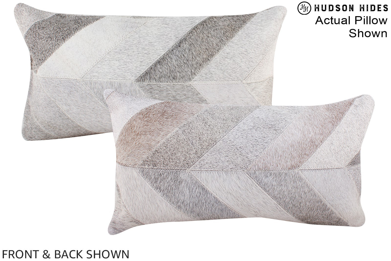 Patchwork Cowhide Pillow #A16211