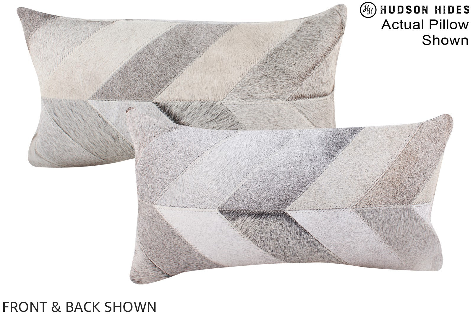 Patchwork Cowhide Pillow #A16215