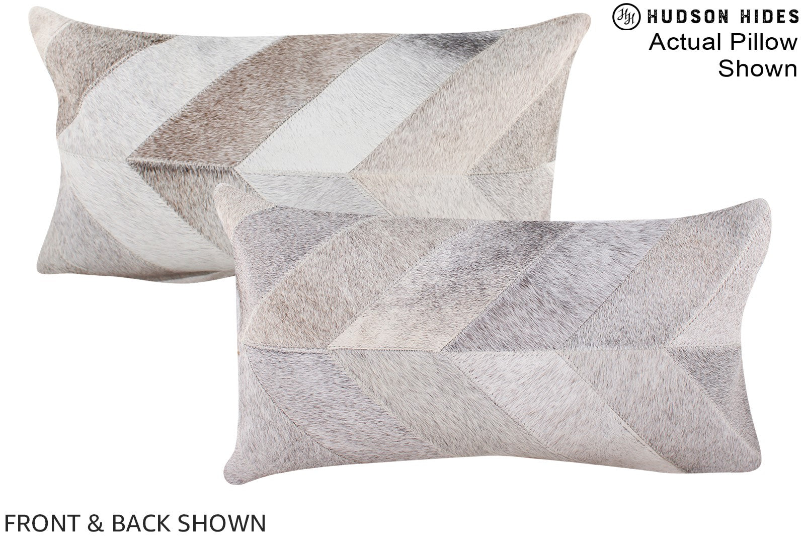 Patchwork Cowhide Pillow #A16228