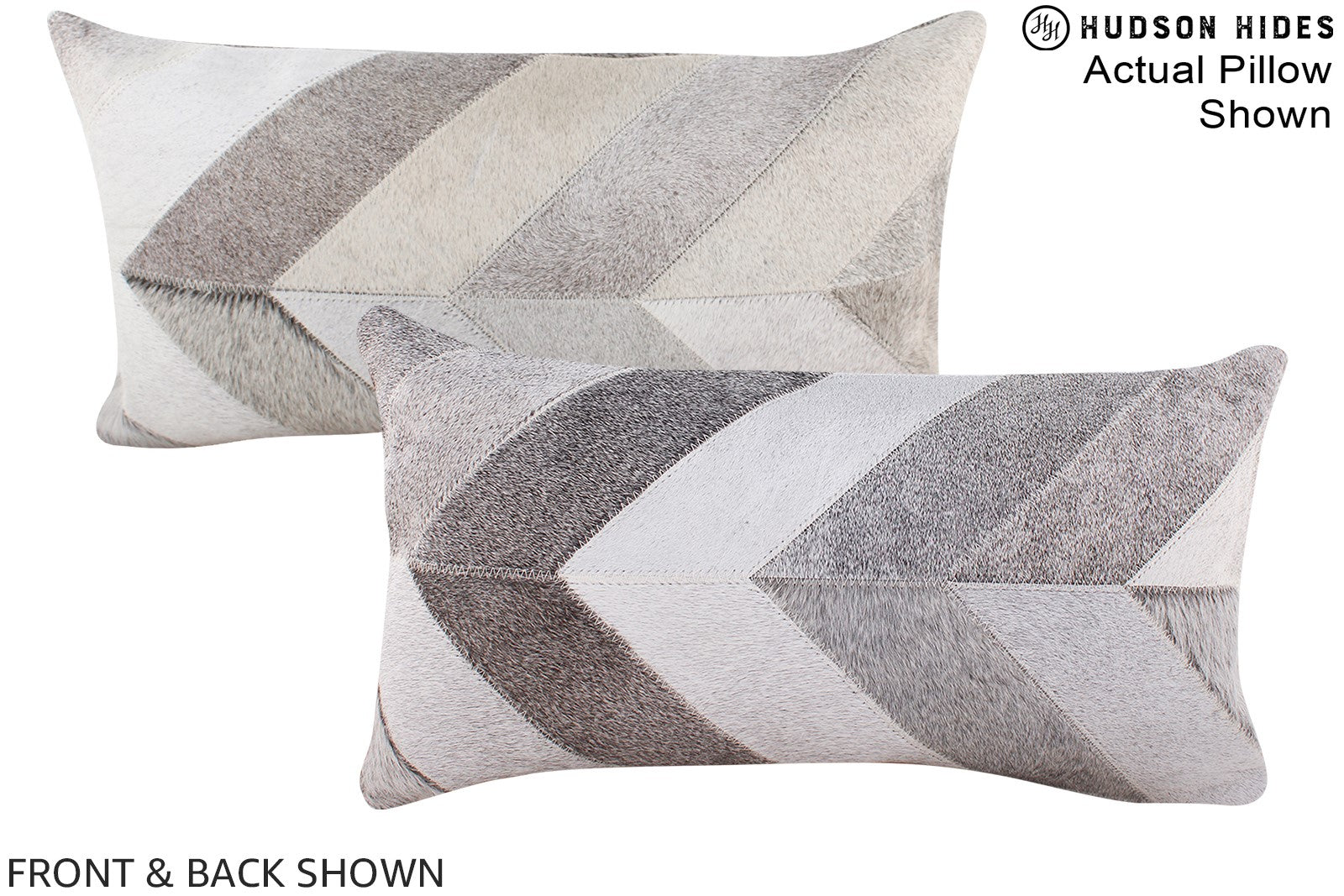 Patchwork Cowhide Pillow #A16230