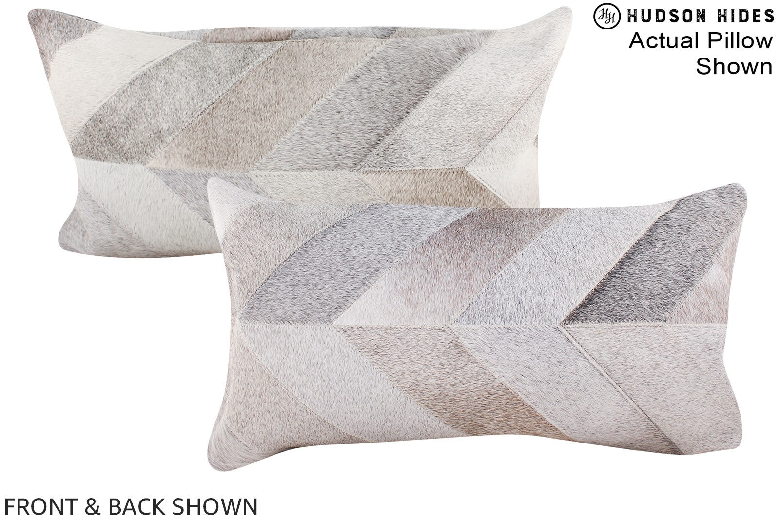 Patchwork Cowhide Pillow #A16237