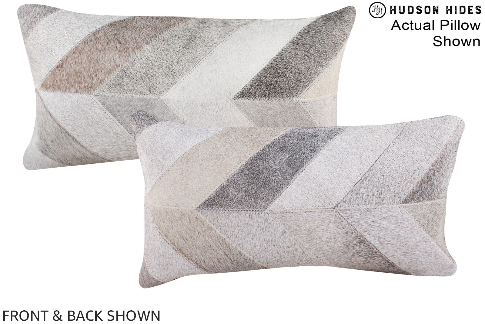 Patchwork Cowhide Pillow #A16245