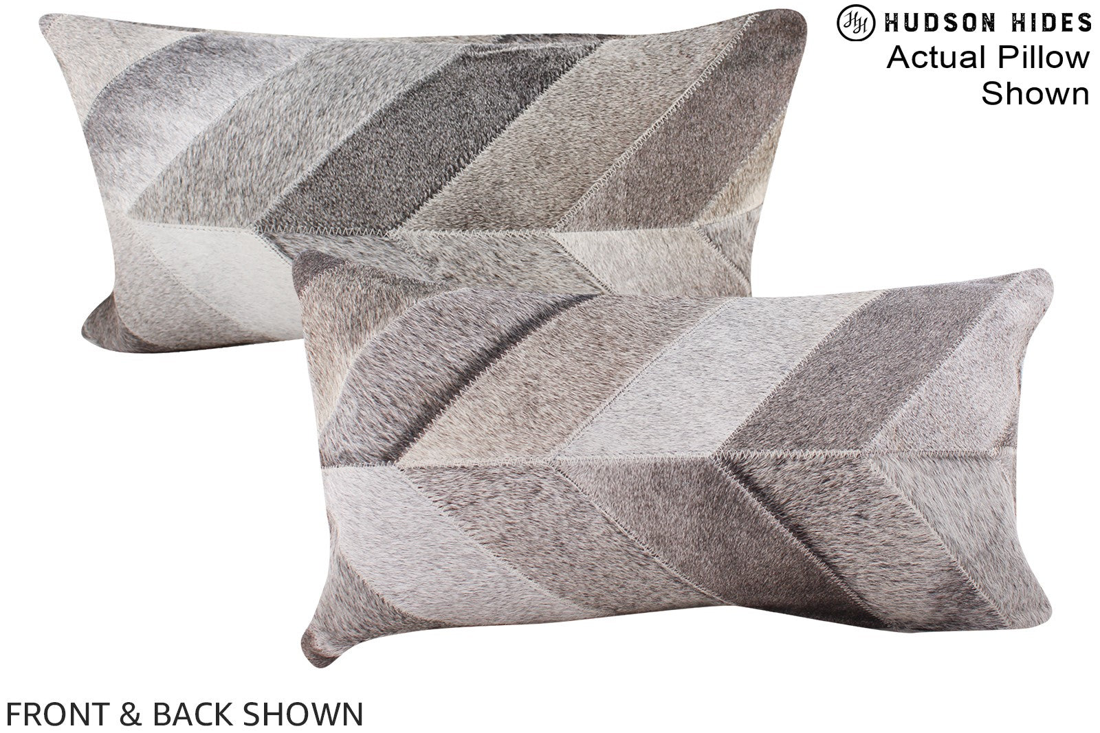 Patchwork Cowhide Pillow #A16265