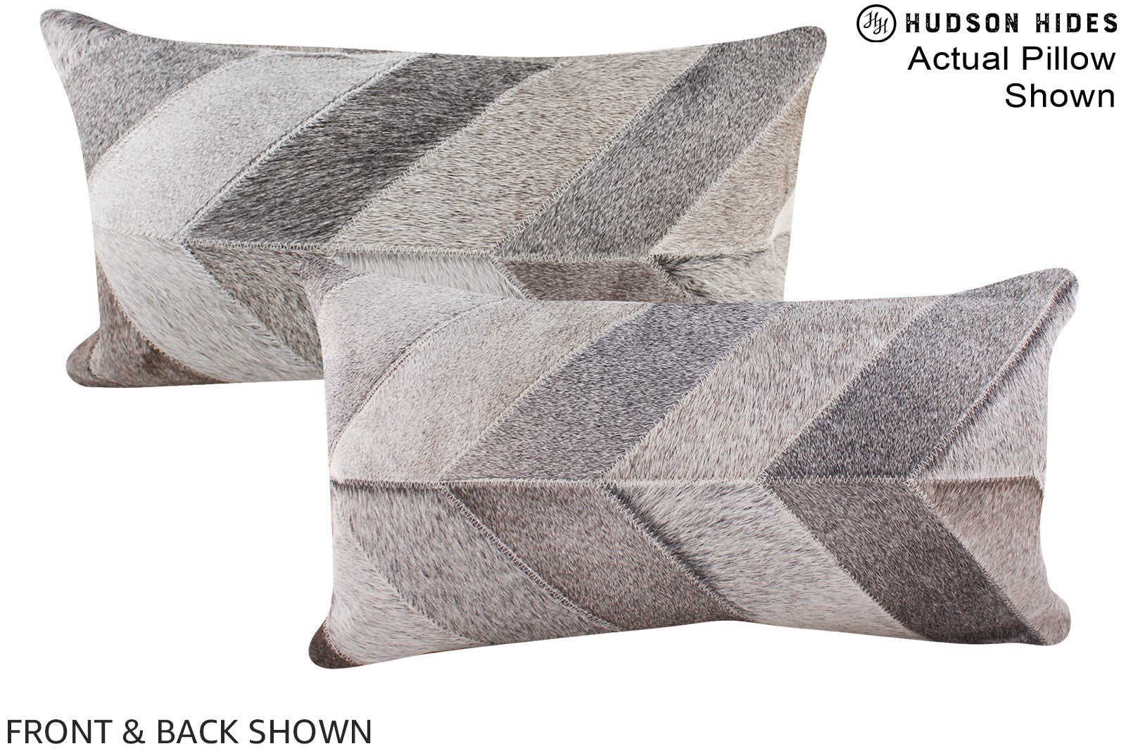 Patchwork Cowhide Pillow #A16268