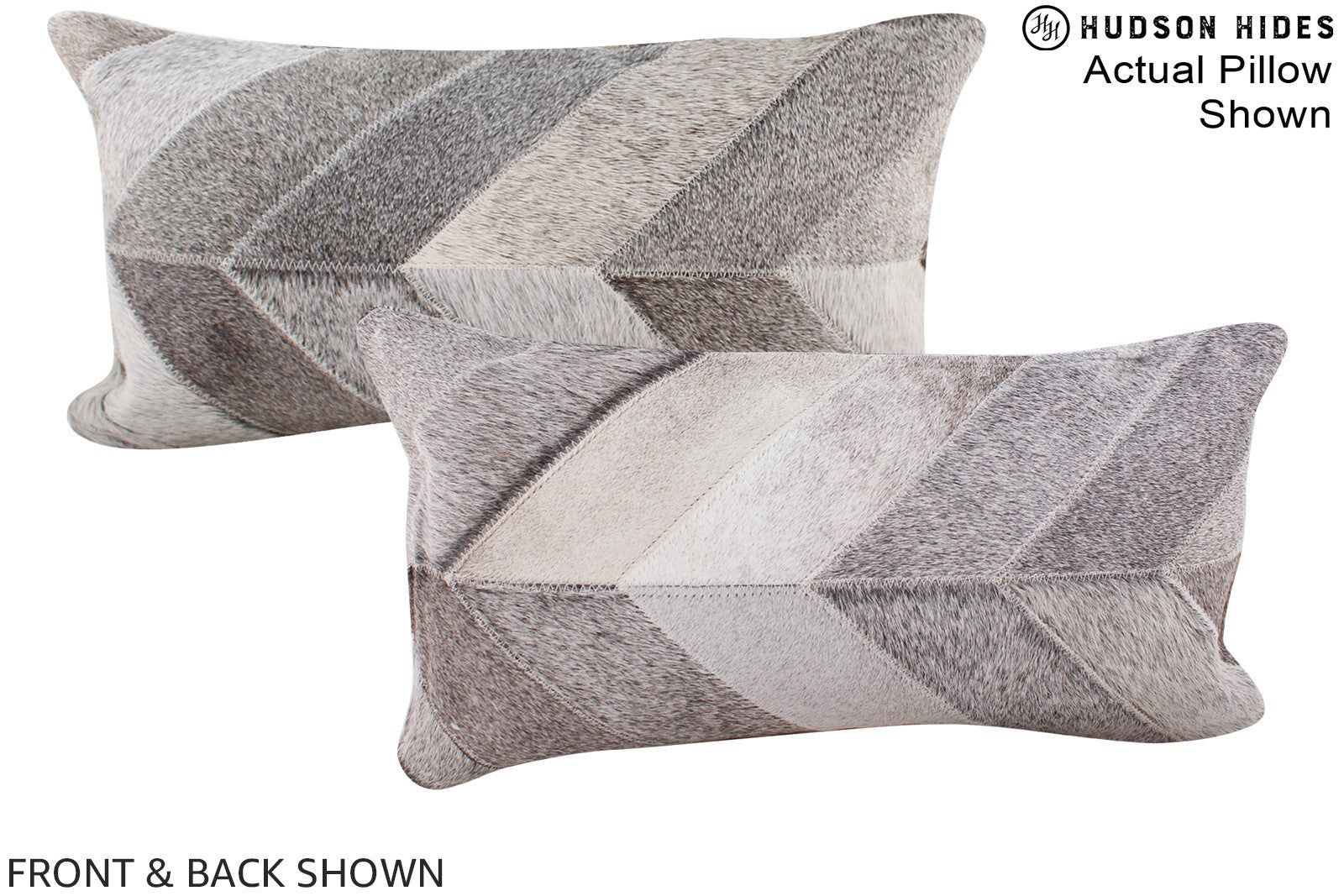 Patchwork Cowhide Pillow #A16276