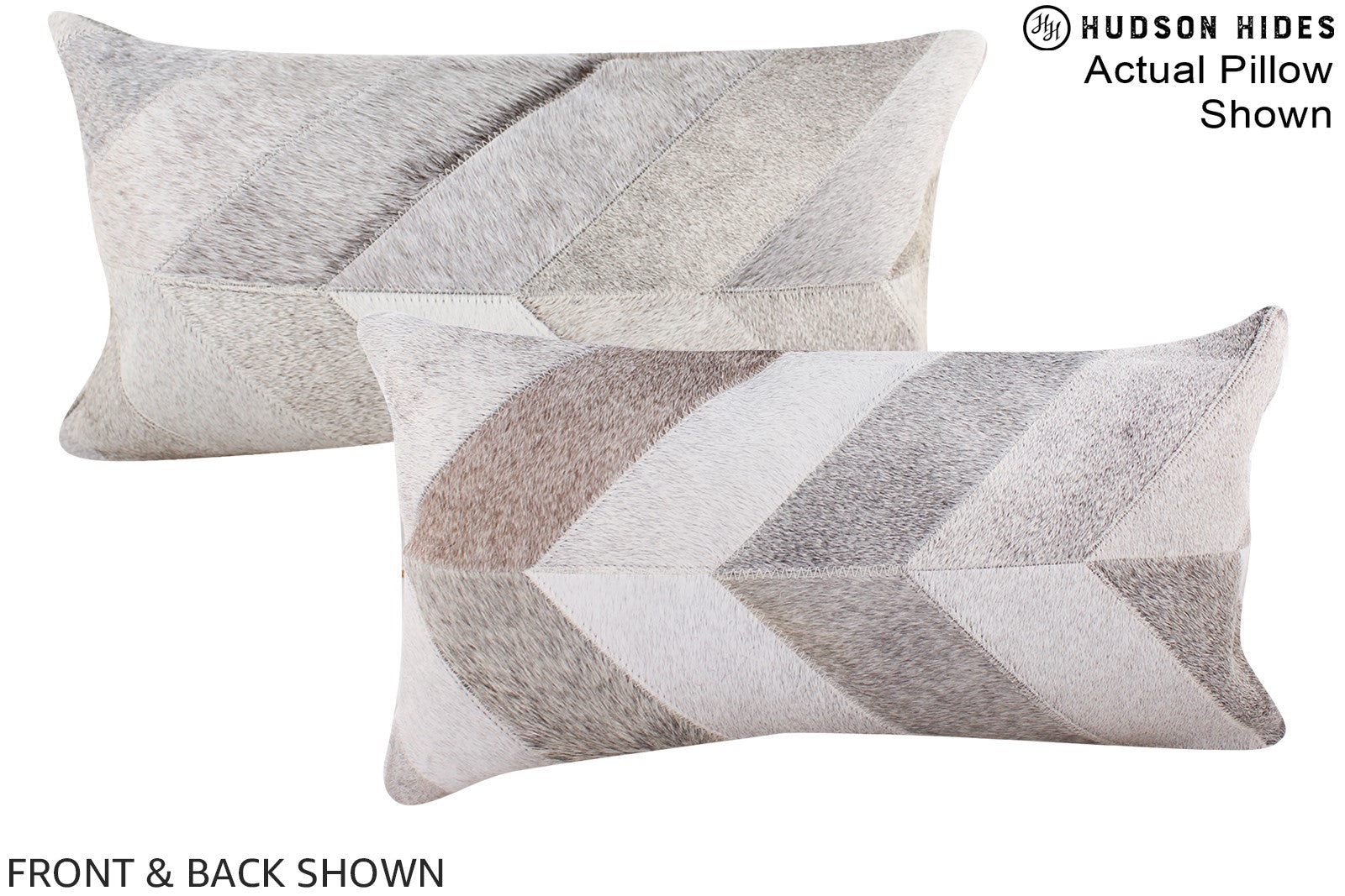 Patchwork Cowhide Pillow #A16280