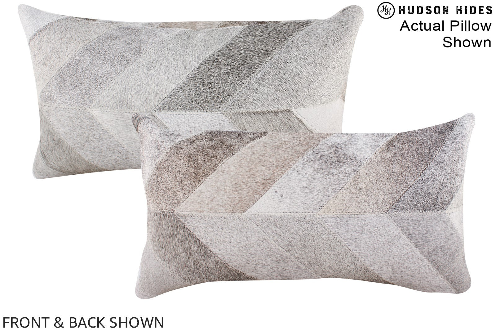 Patchwork Cowhide Pillow #A16297