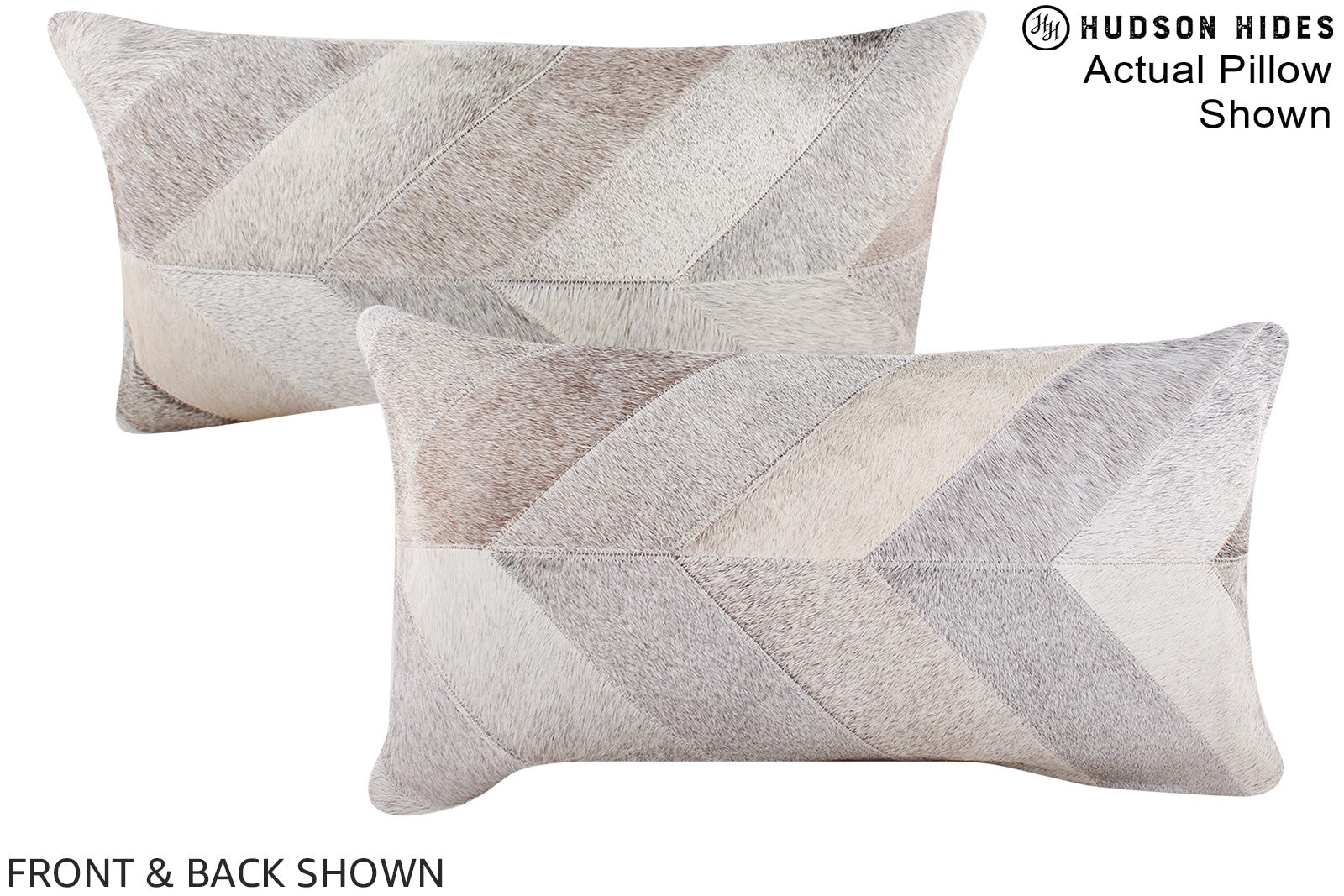 Patchwork Cowhide Pillow #A16305