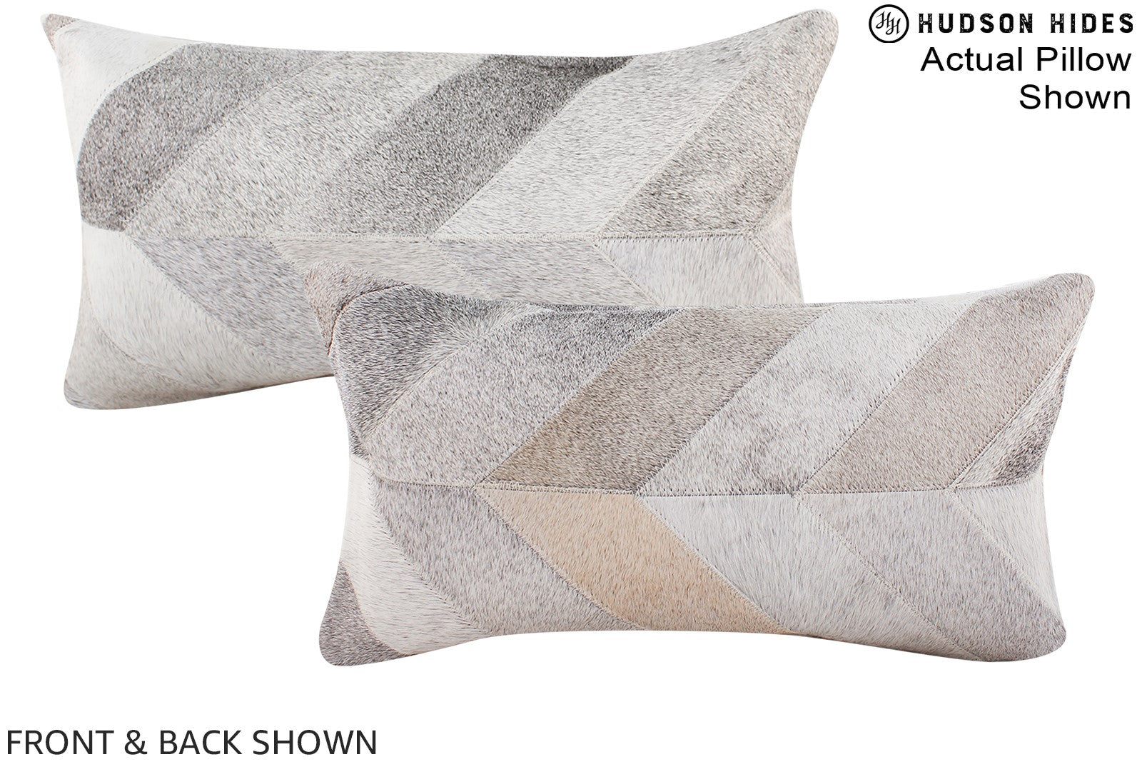 Patchwork Cowhide Pillow #A16310