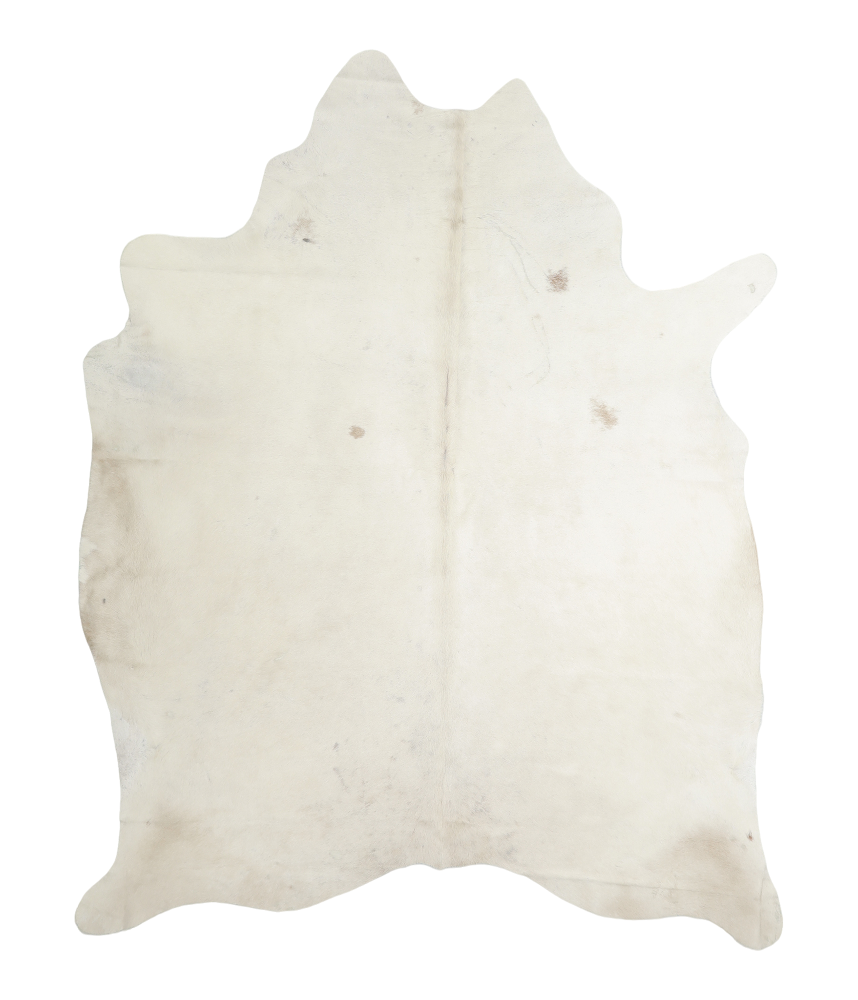 Ivory with Beige Cowhide Rug #A18458