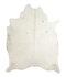 Ivory with Beige X-Large Brazilian Cowhide Rug 7'11