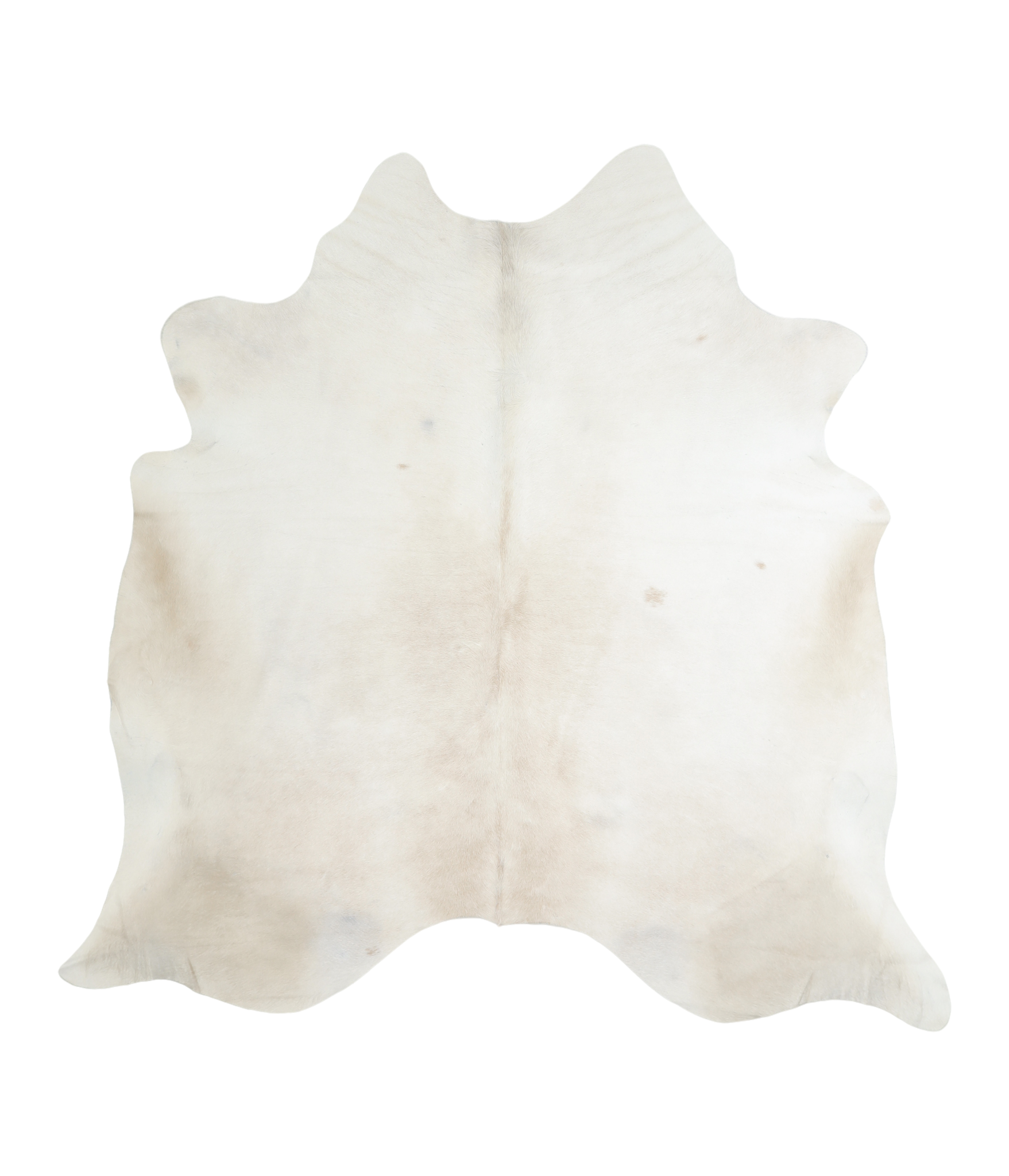 Ivory with Beige Cowhide Rug #A19307