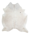 Ivory with Beige Large Brazilian Cowhide Rug 6'7