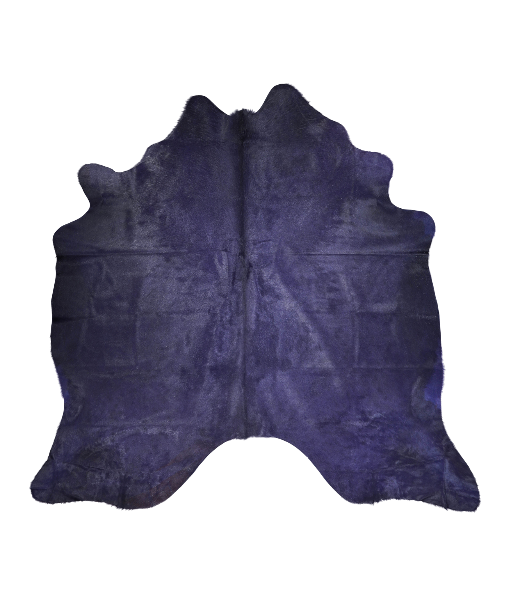 Dyed Purple Cowhide Rug #A20486