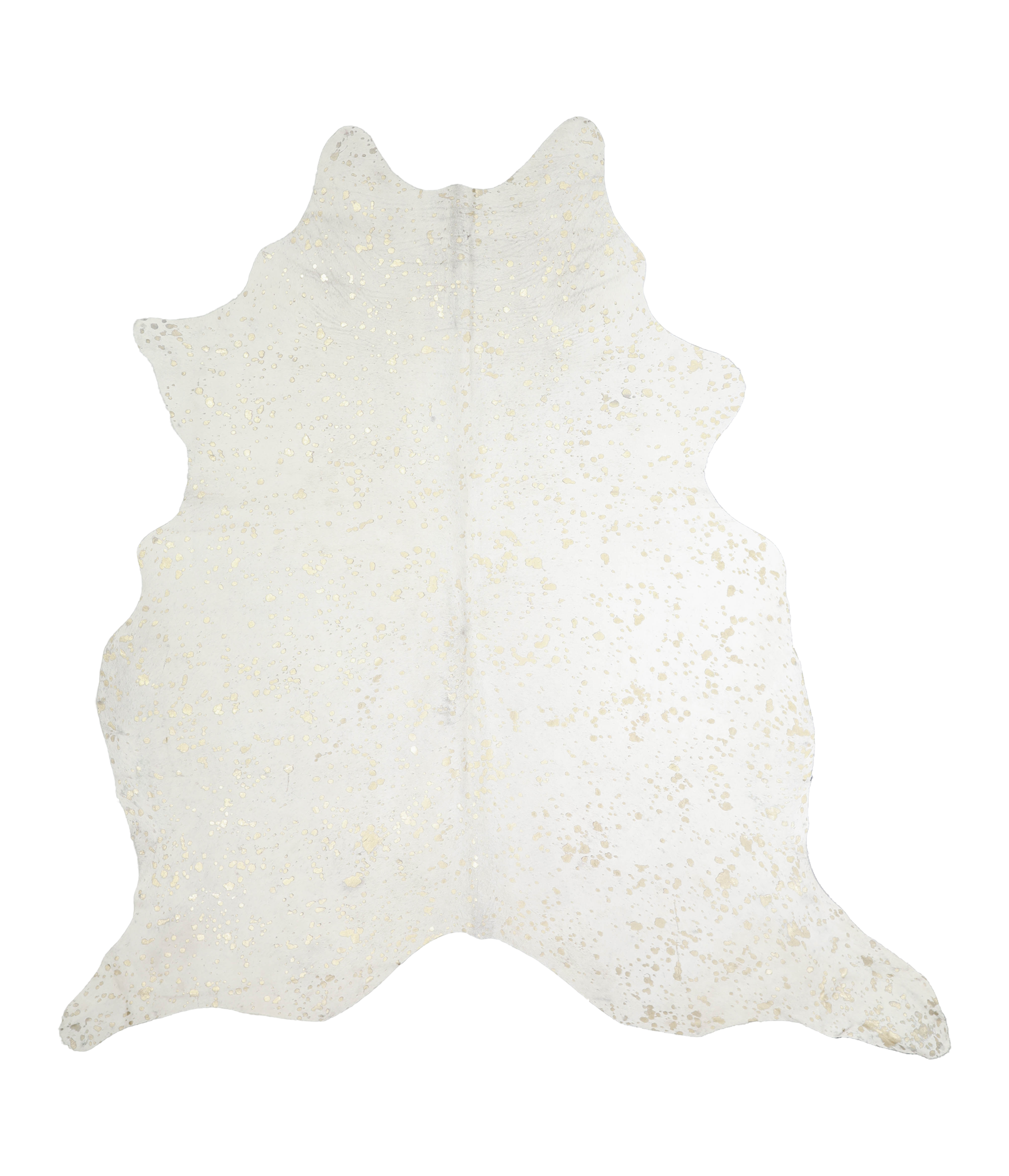 Metallic Cowhide Rug #A20502