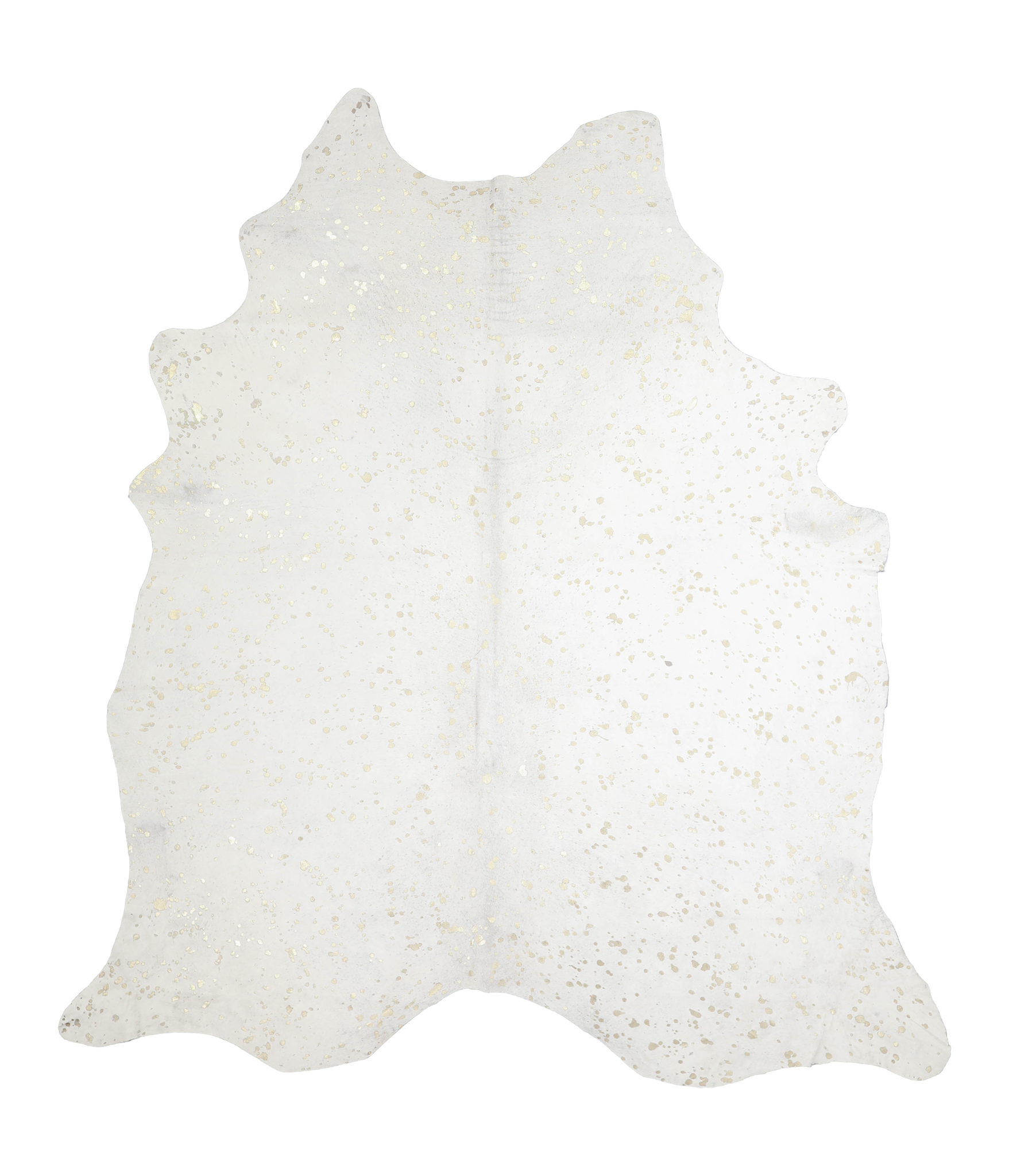 Metallic Cowhide Rug #A20521