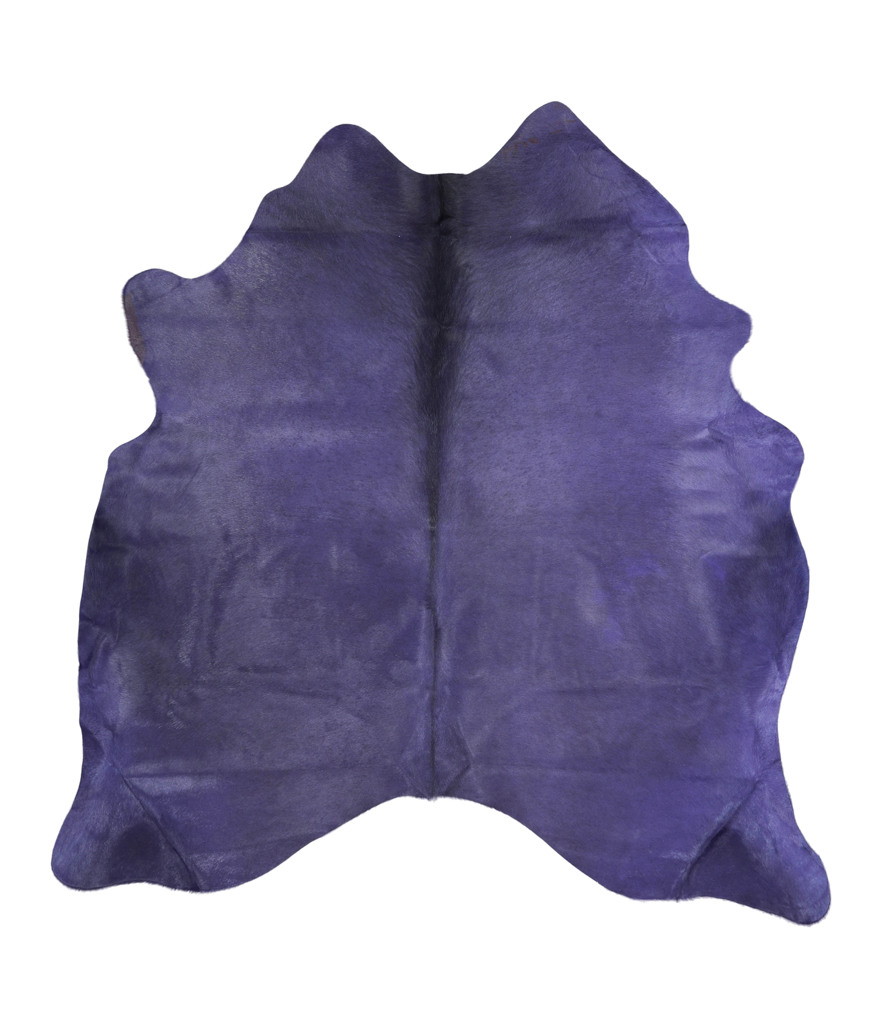 Dyed Purple Cowhide Rug #A20537