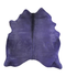 Dyed Purple X-Large Brazilian Cowhide Rug 6'8