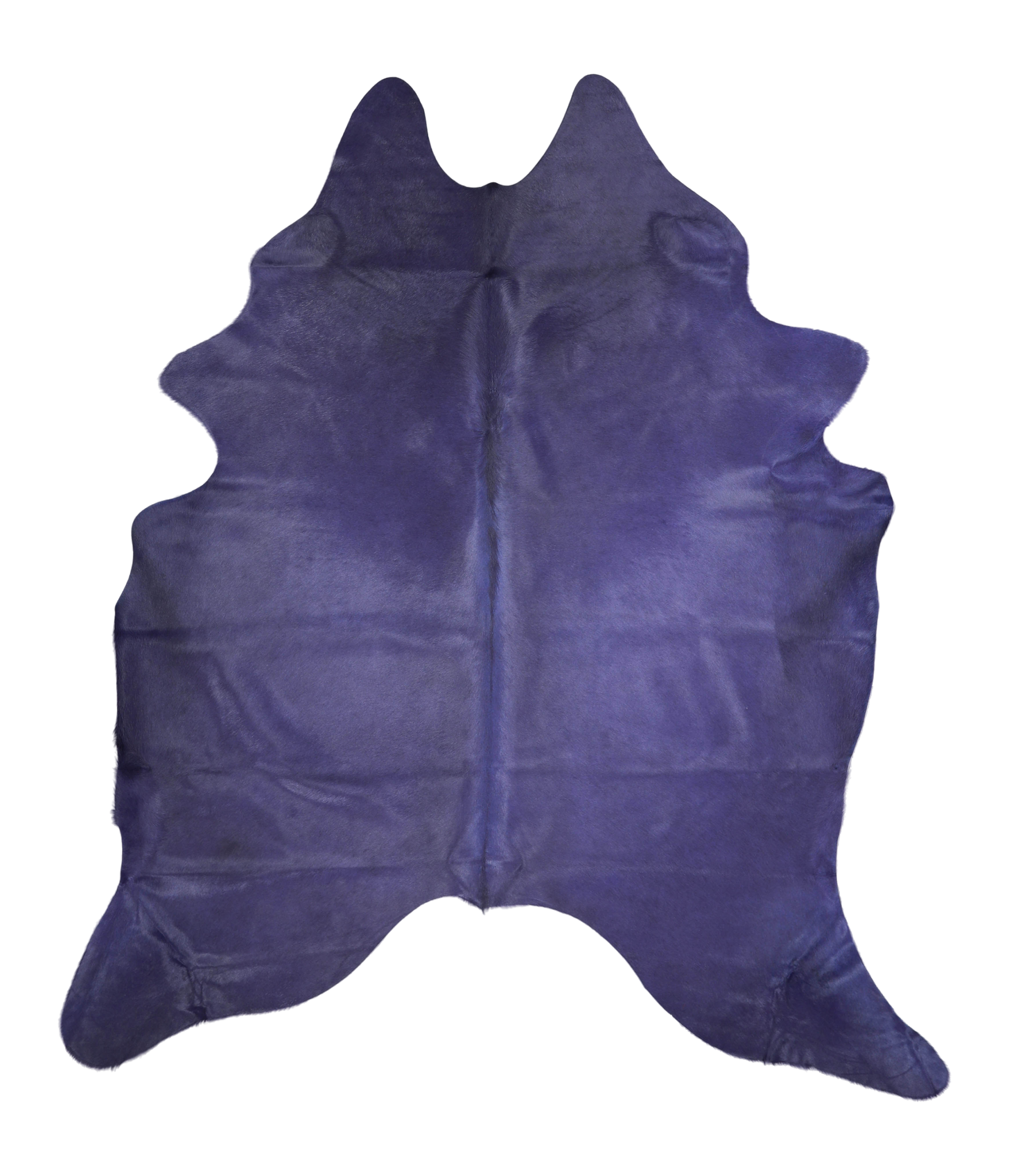 Dyed Purple Cowhide Rug #A20538