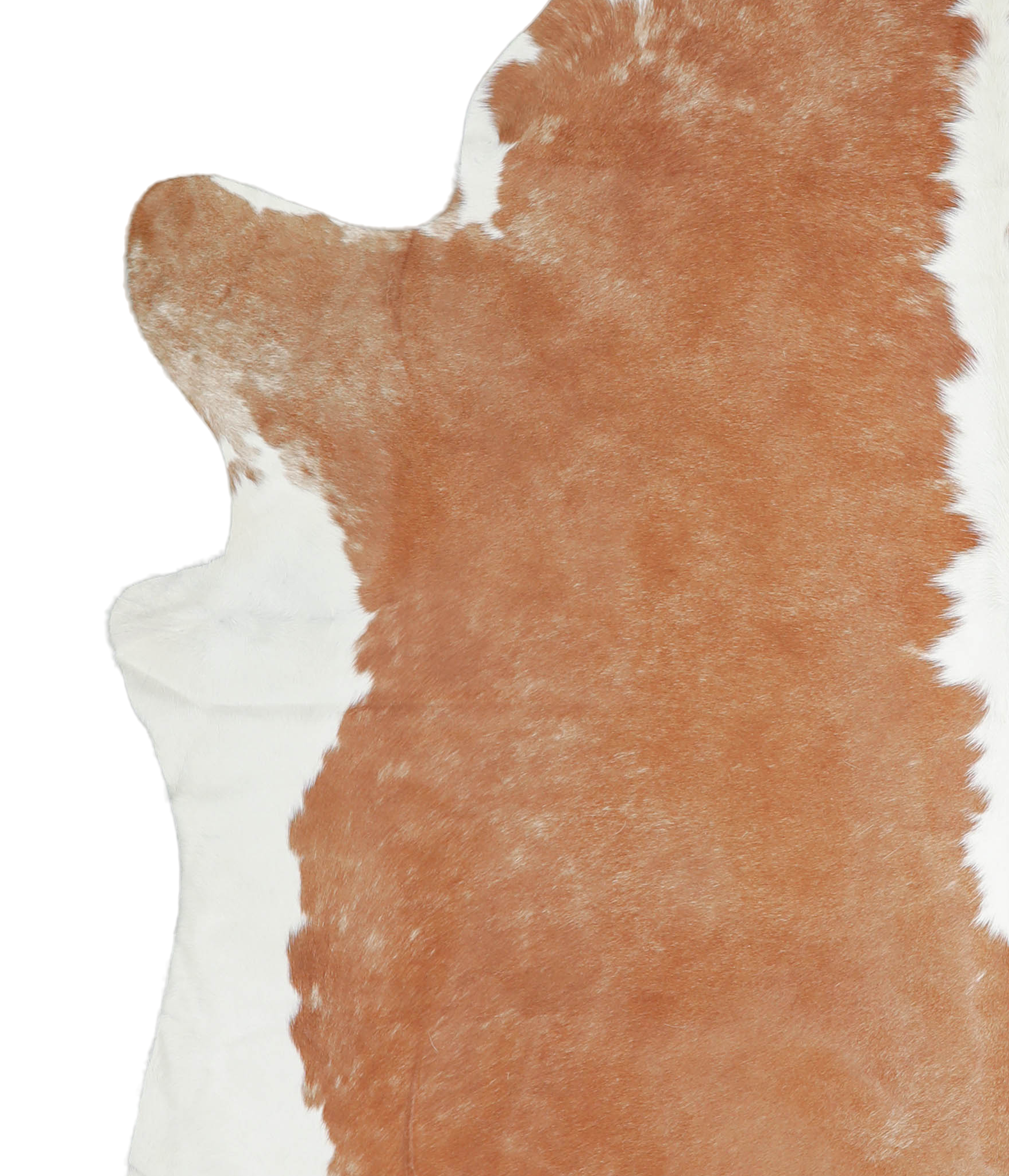 Beige and White Cowhide Rug #A20622