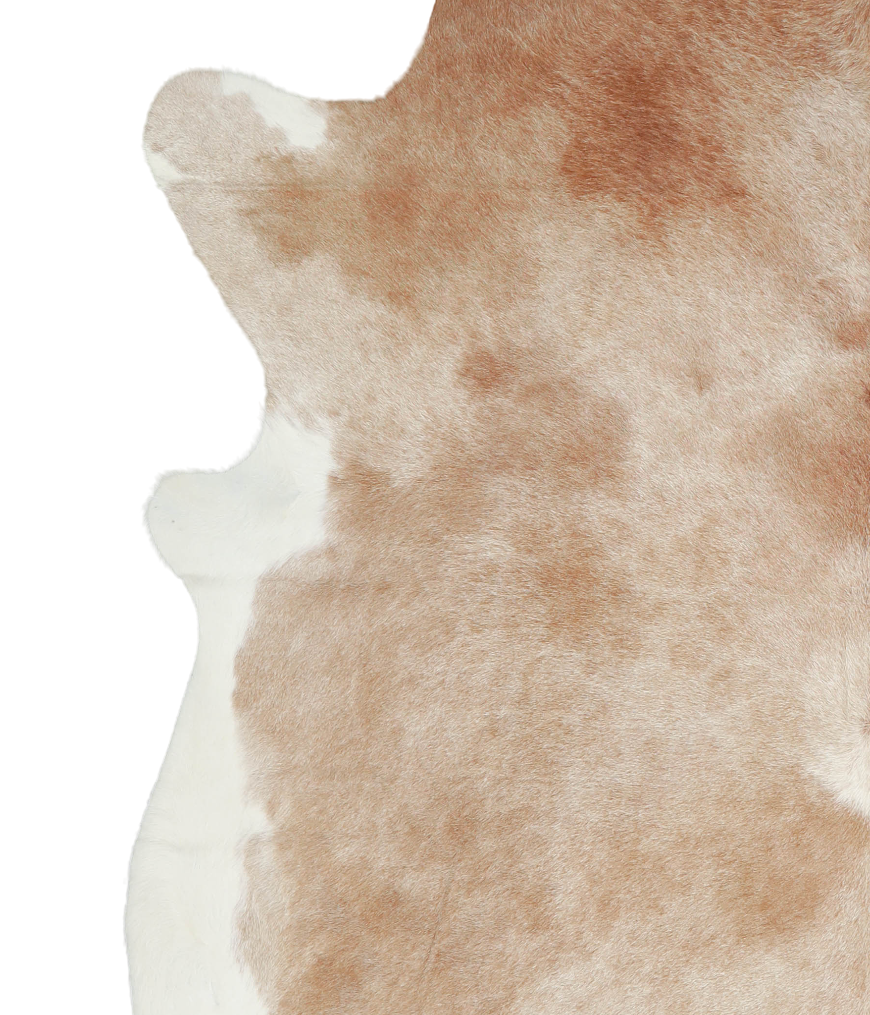 Beige and White Cowhide Rug #A20762