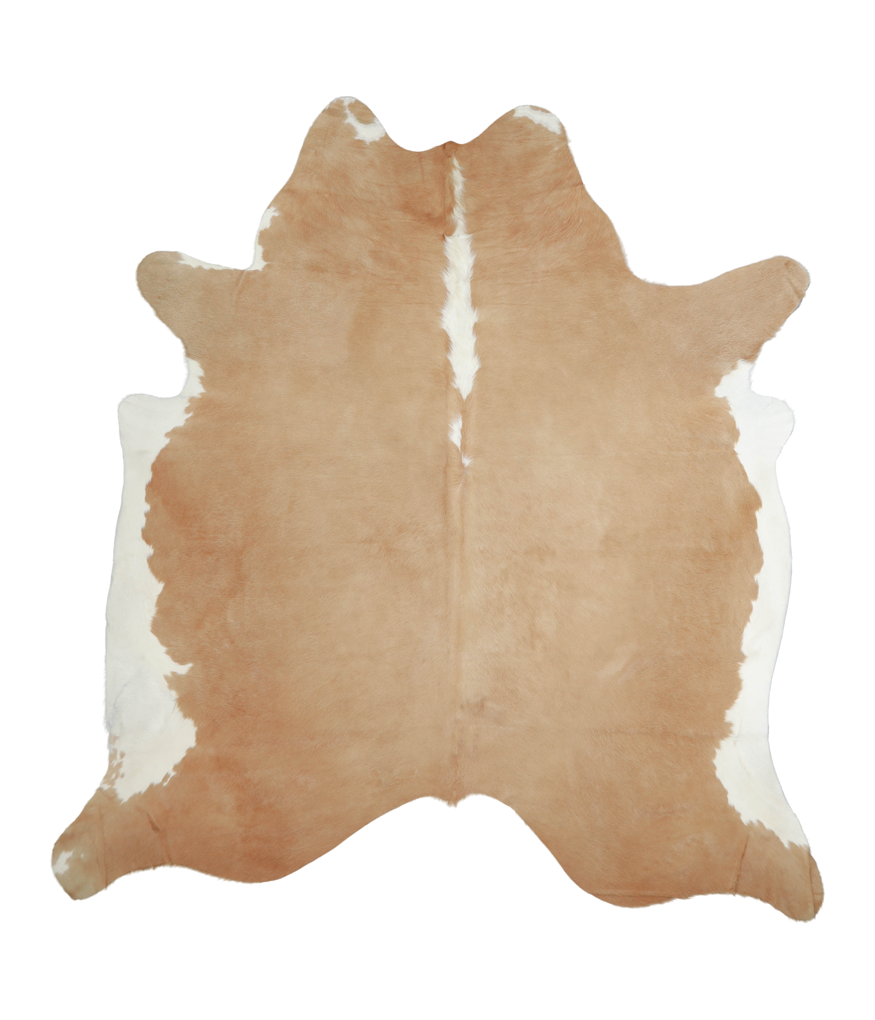 Beige and White Cowhide Rug #A20941