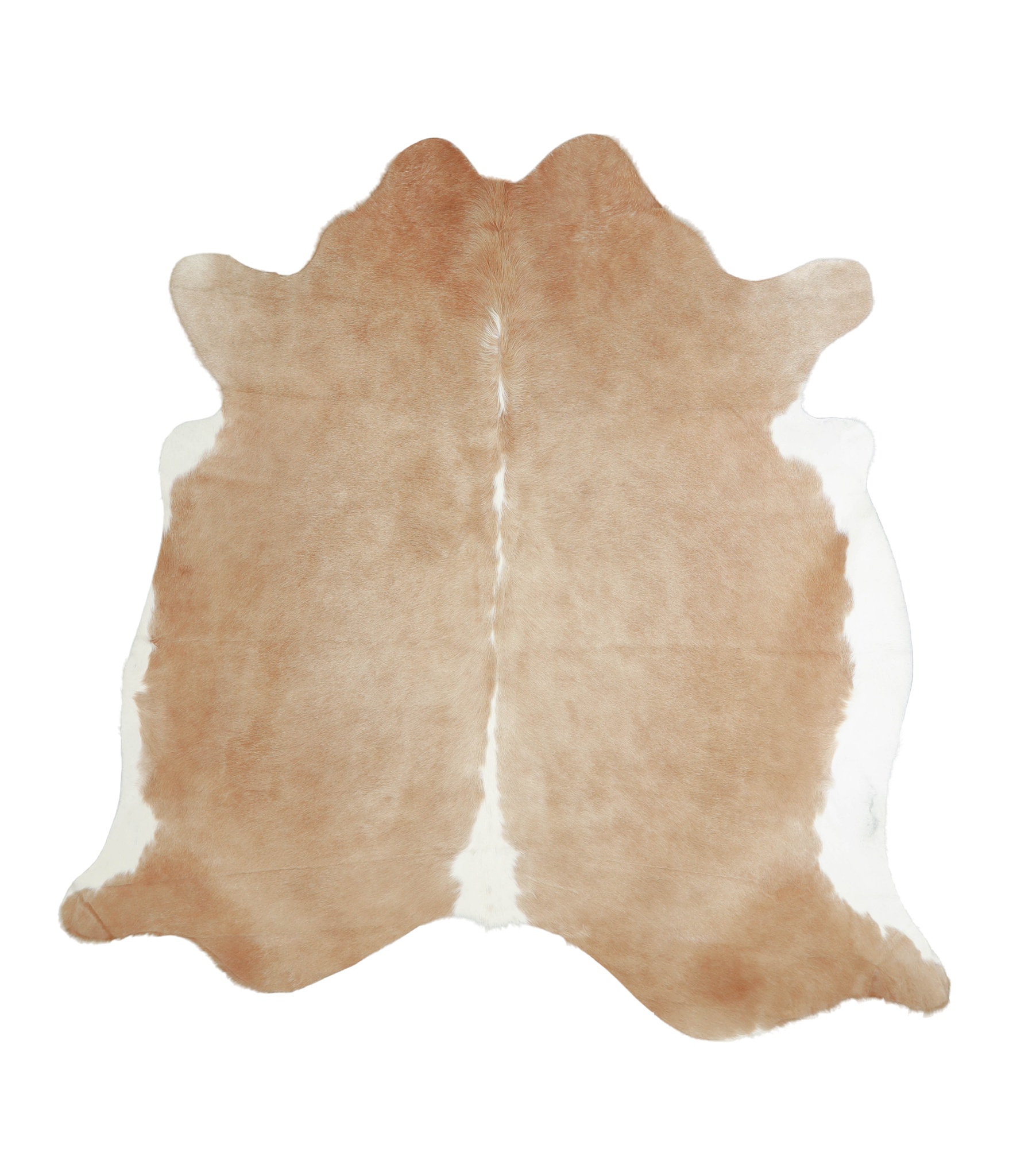 Beige and White Cowhide Rug #A20942