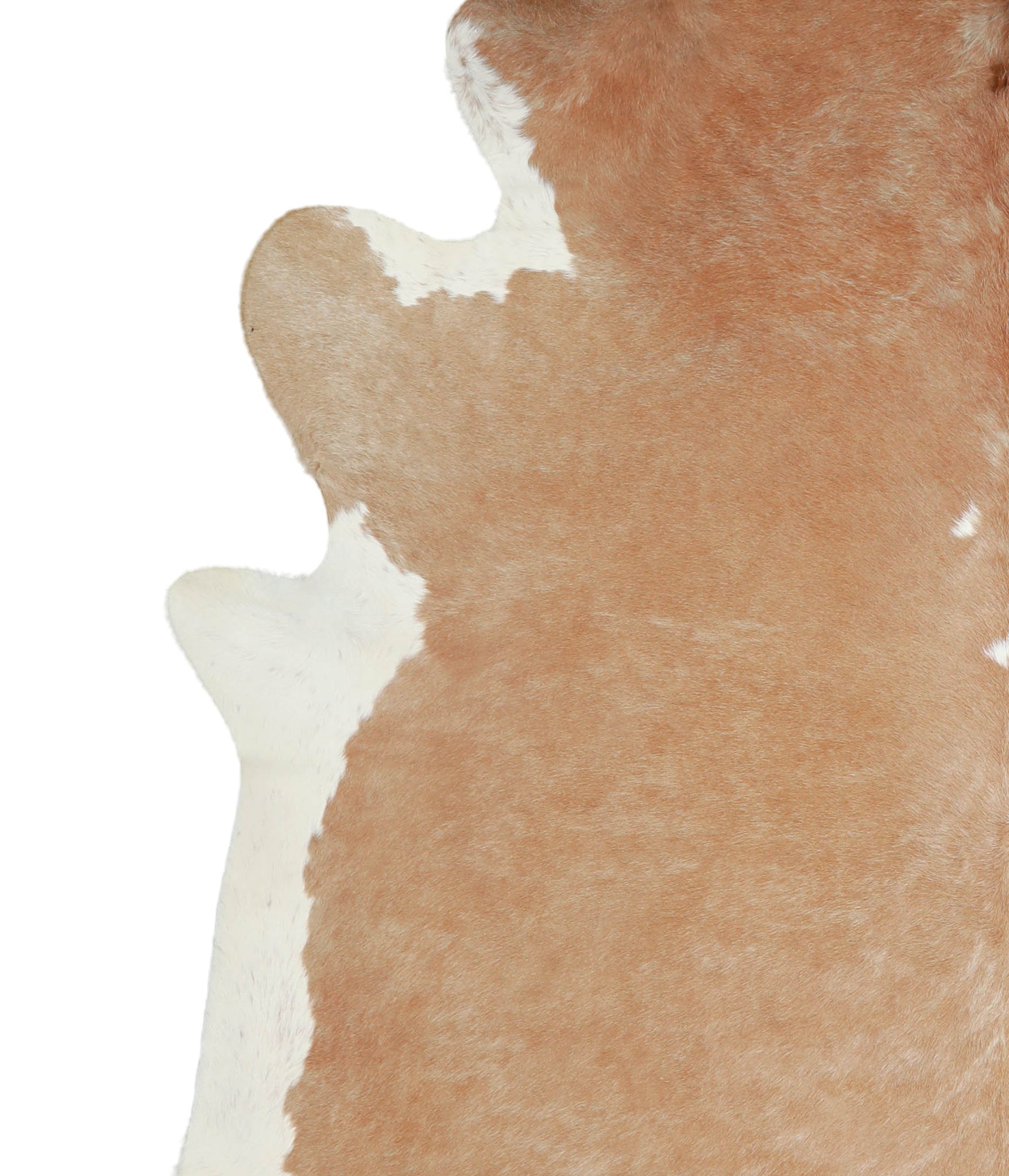 Beige and White Cowhide Rug #A20975