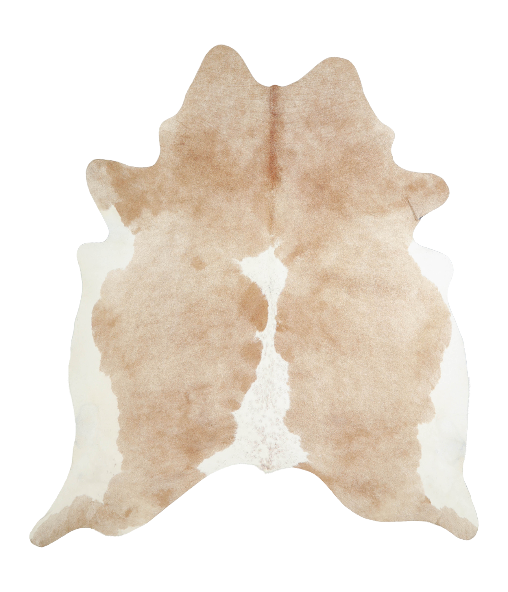 Beige and White Cowhide Rug #A21051