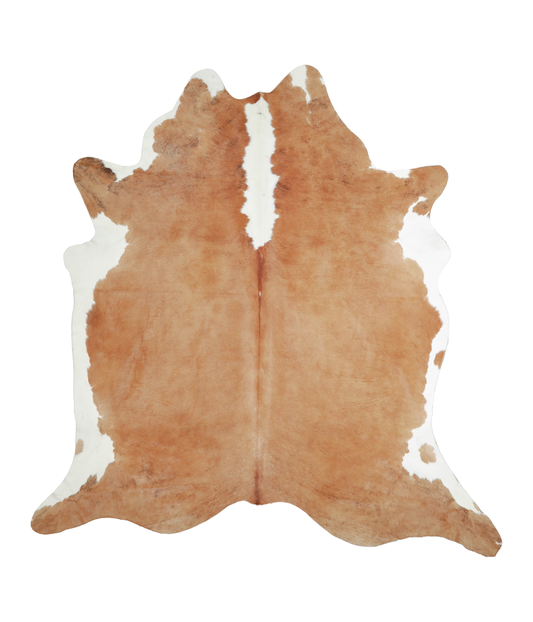 Beige and White Cowhide Rug #A21066