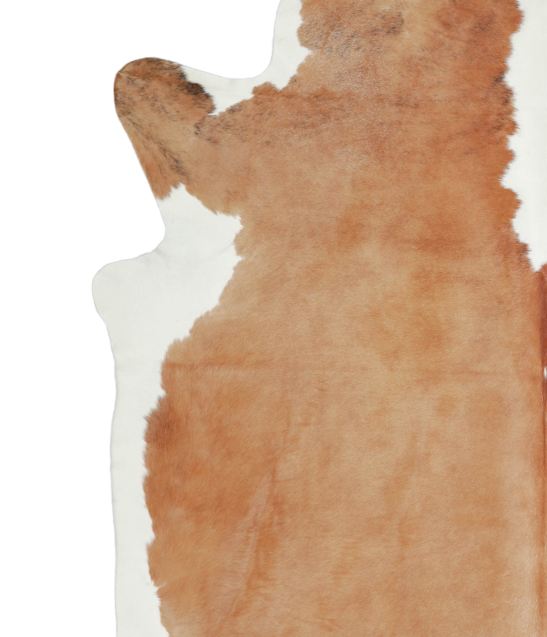 Beige and White Cowhide Rug #A21066