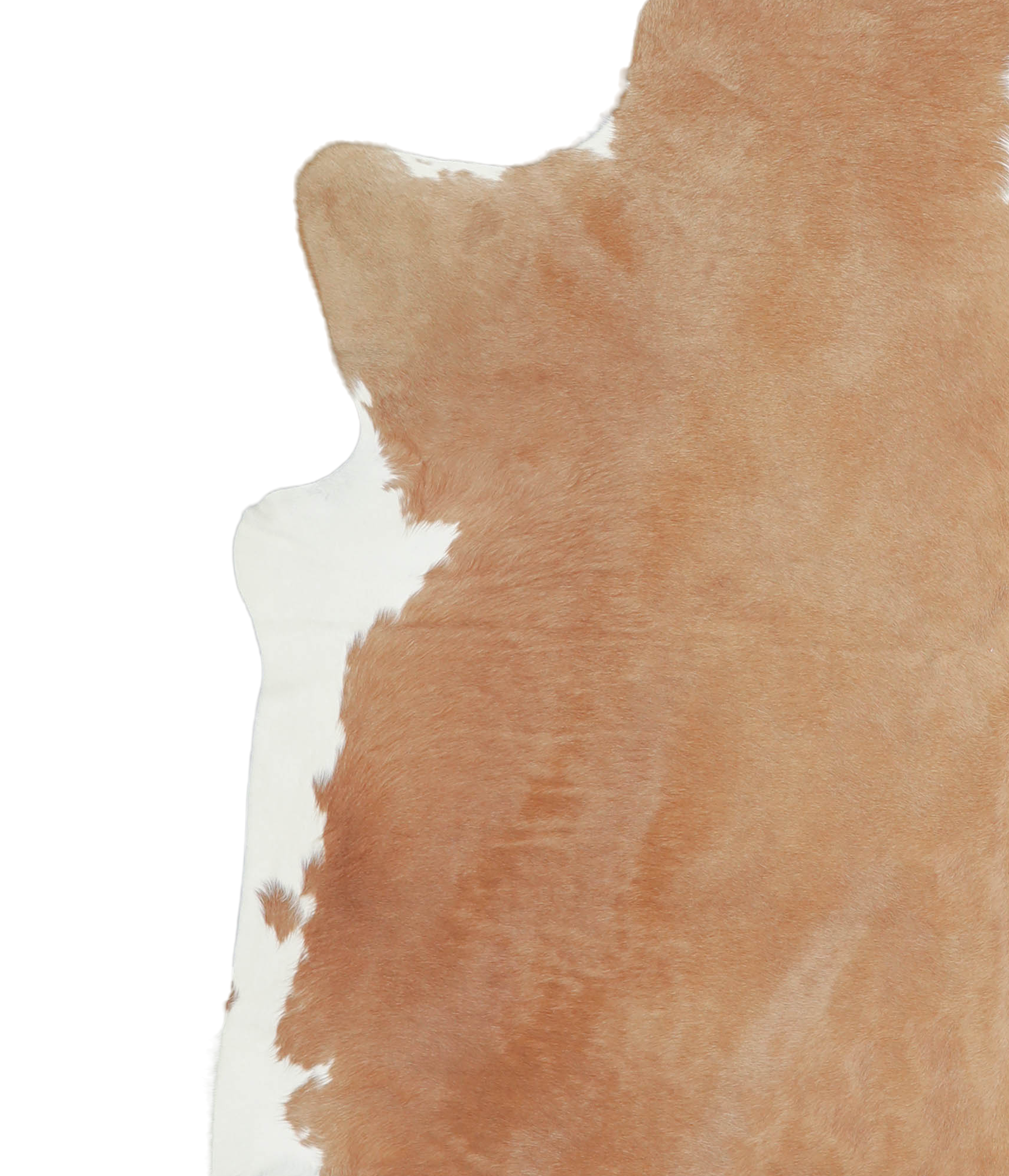 Beige and White Cowhide Rug #A21069