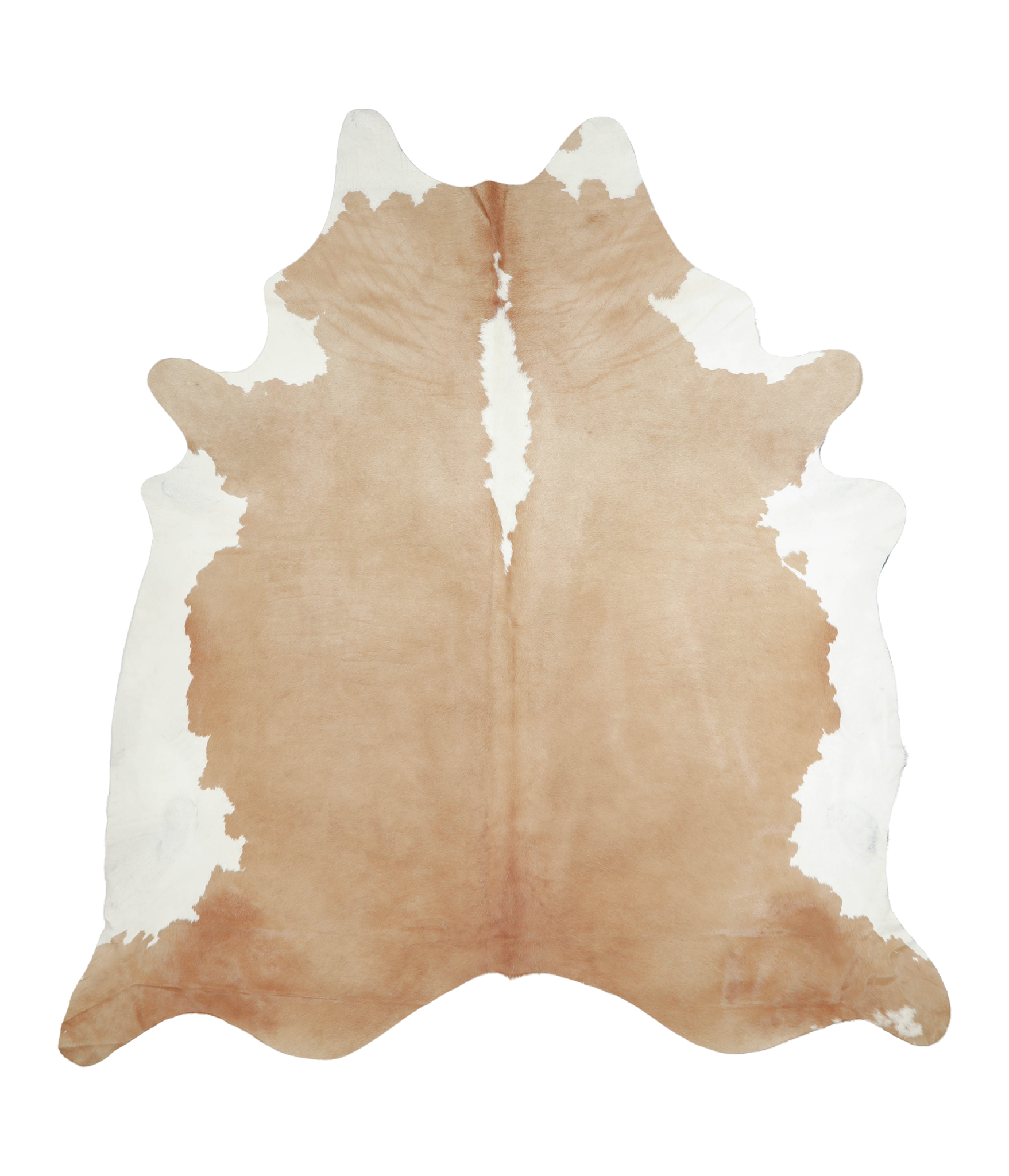 Beige and White Cowhide Rug #A21162