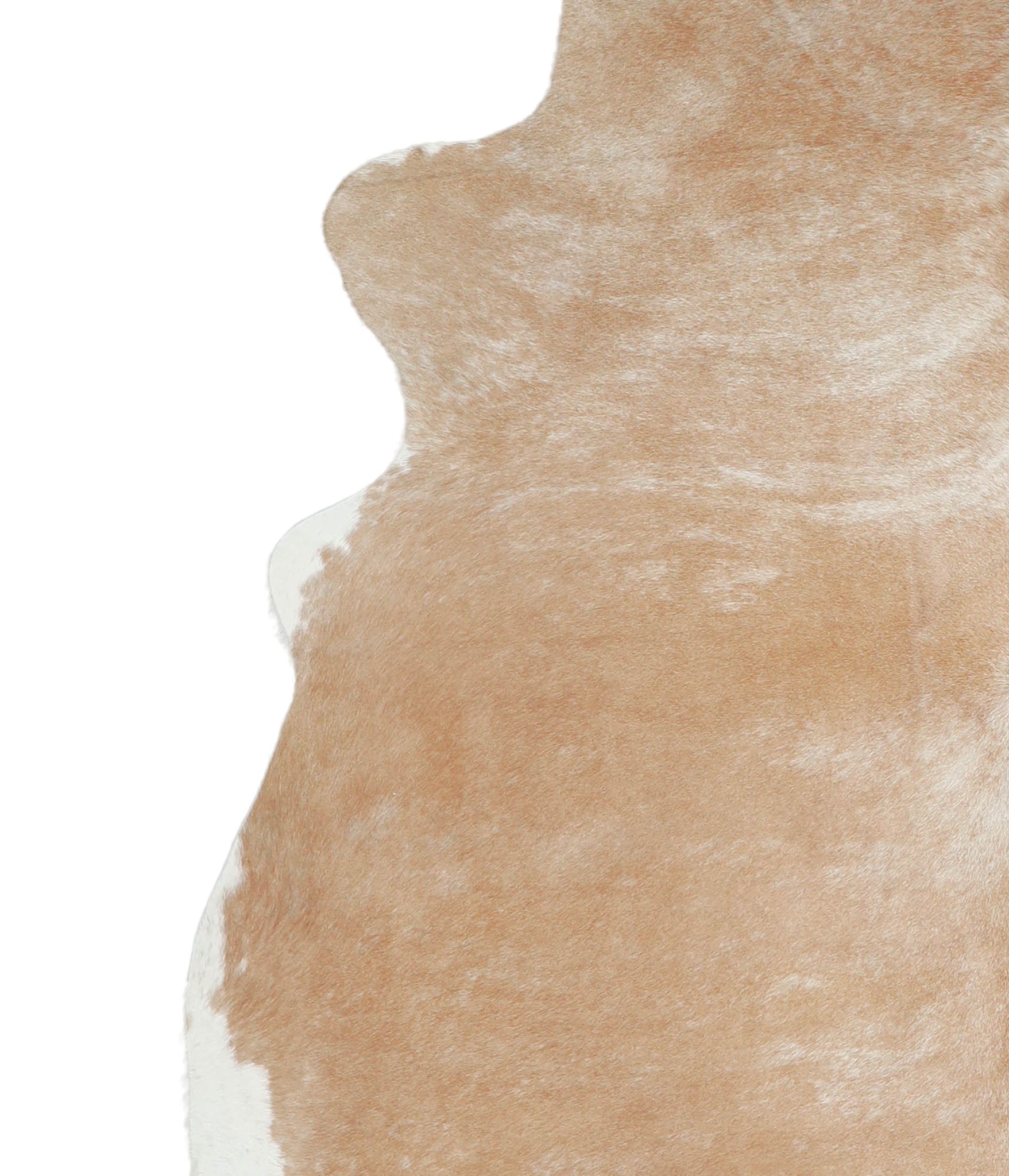 Beige and White Cowhide Rug #A21203