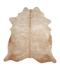 Beige XX-Large Brazilian Cowhide Rug 7'7