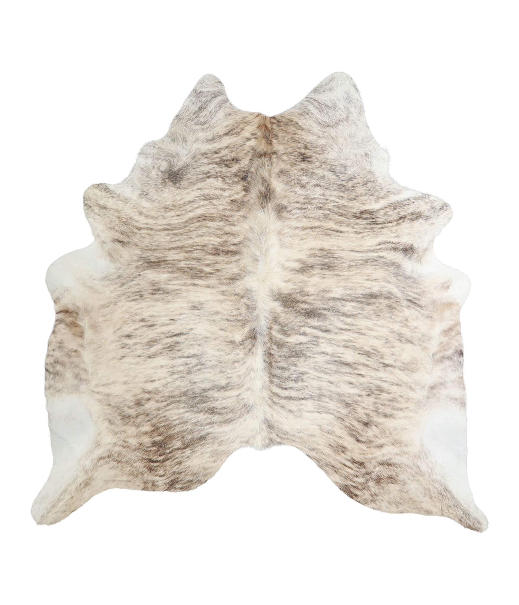 Light Brindle Cowhide Rug #A21324