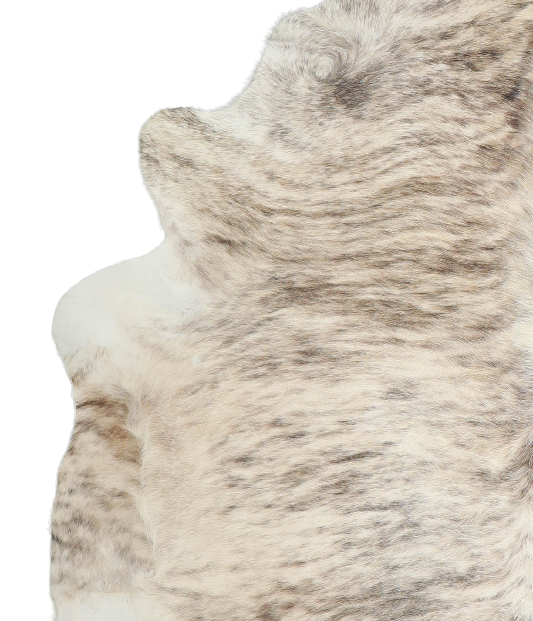 Light Brindle Cowhide Rug #A21324