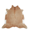 Beige XX-Large Brazilian Cowhide Rug 7'4