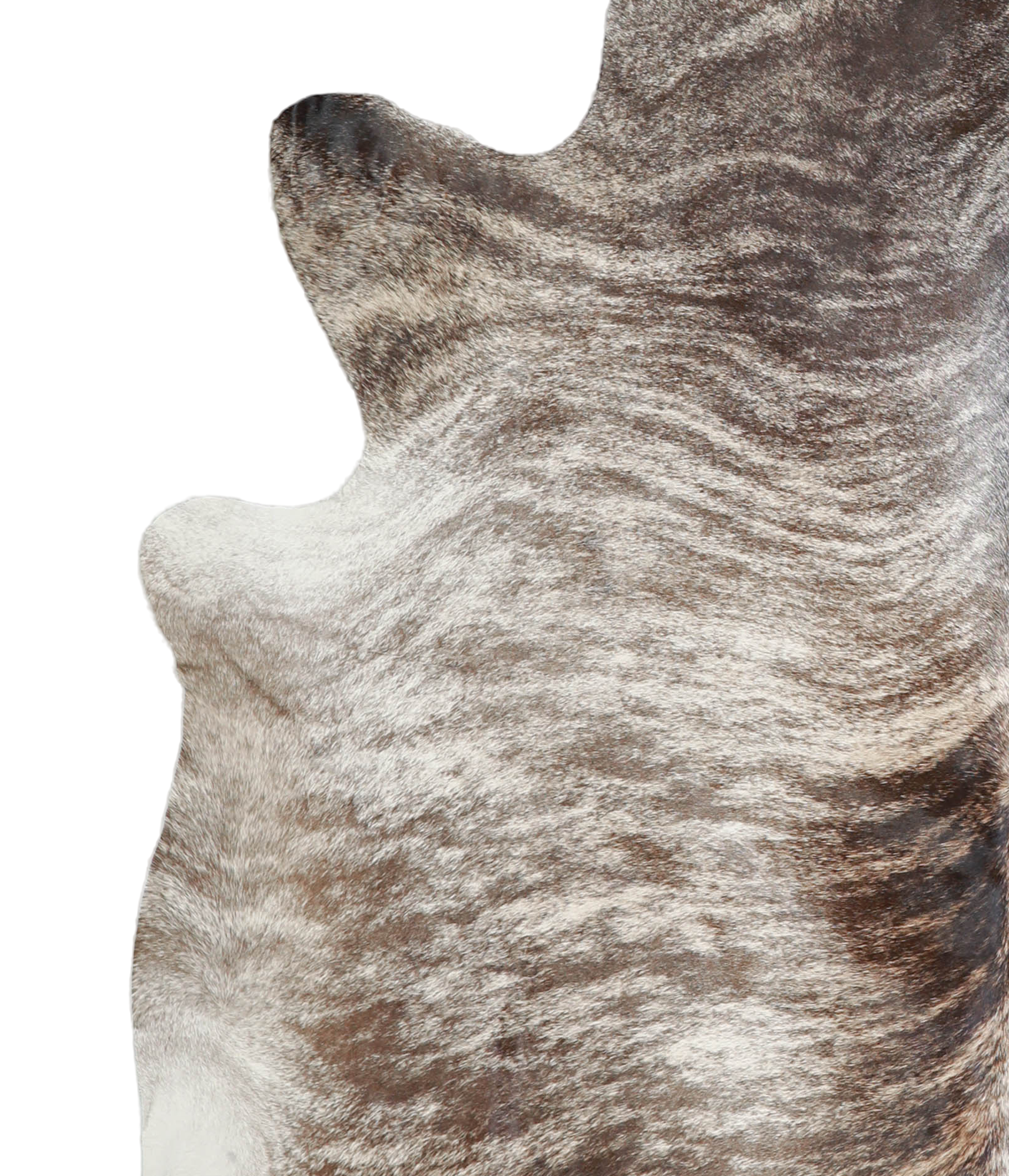 Grey Brindle Cowhide Rug #A21382